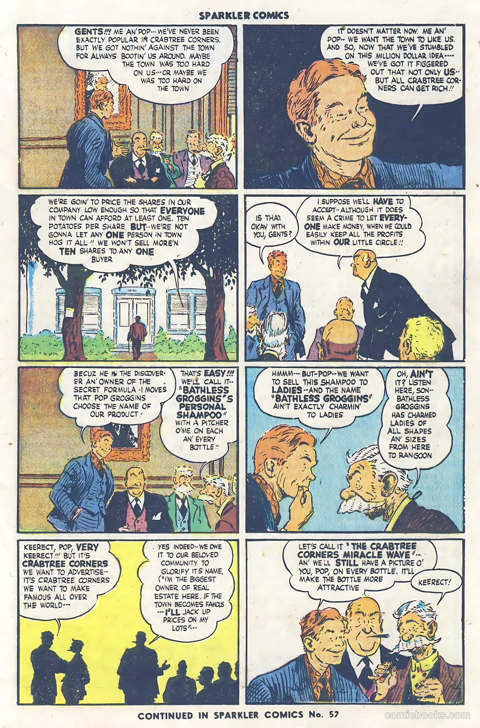 Sparkler Comics #51 (1948) — page 14 of 41