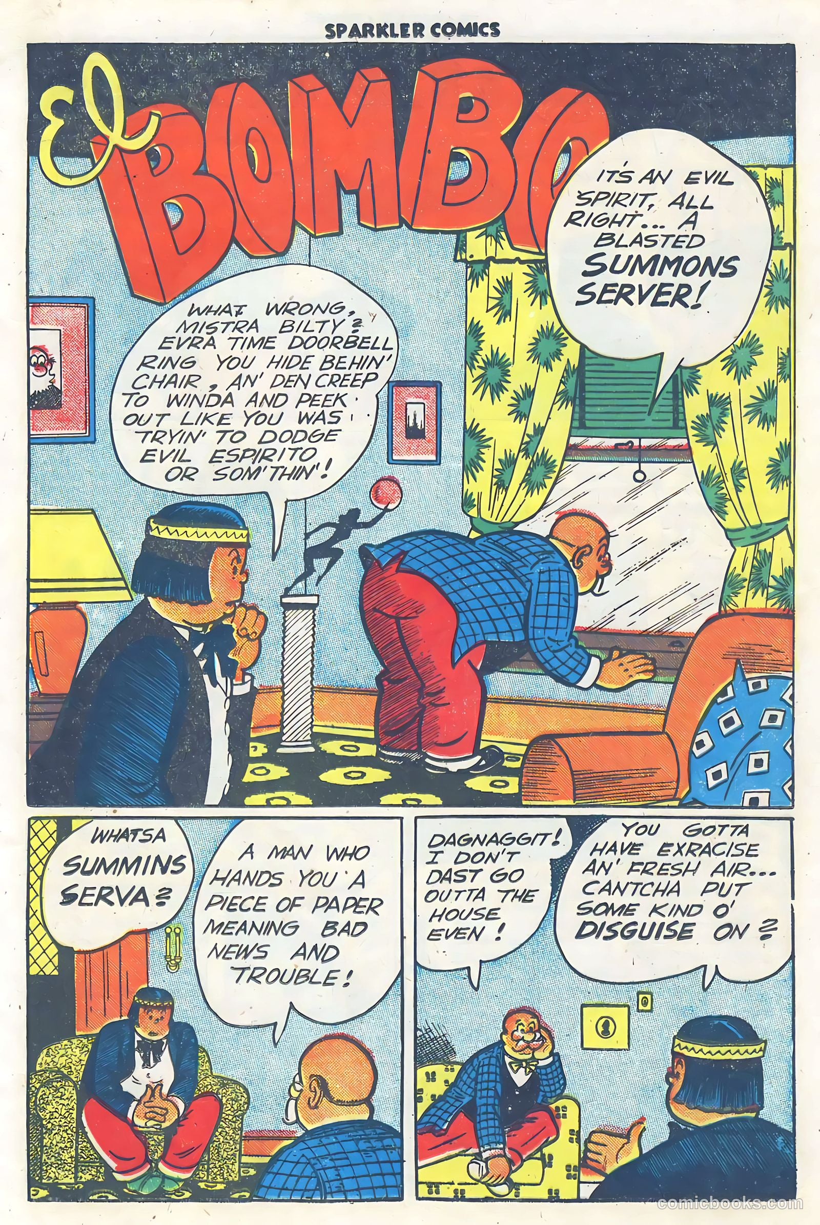 Sparkler Comics #51 (1948) — page 16 of 41