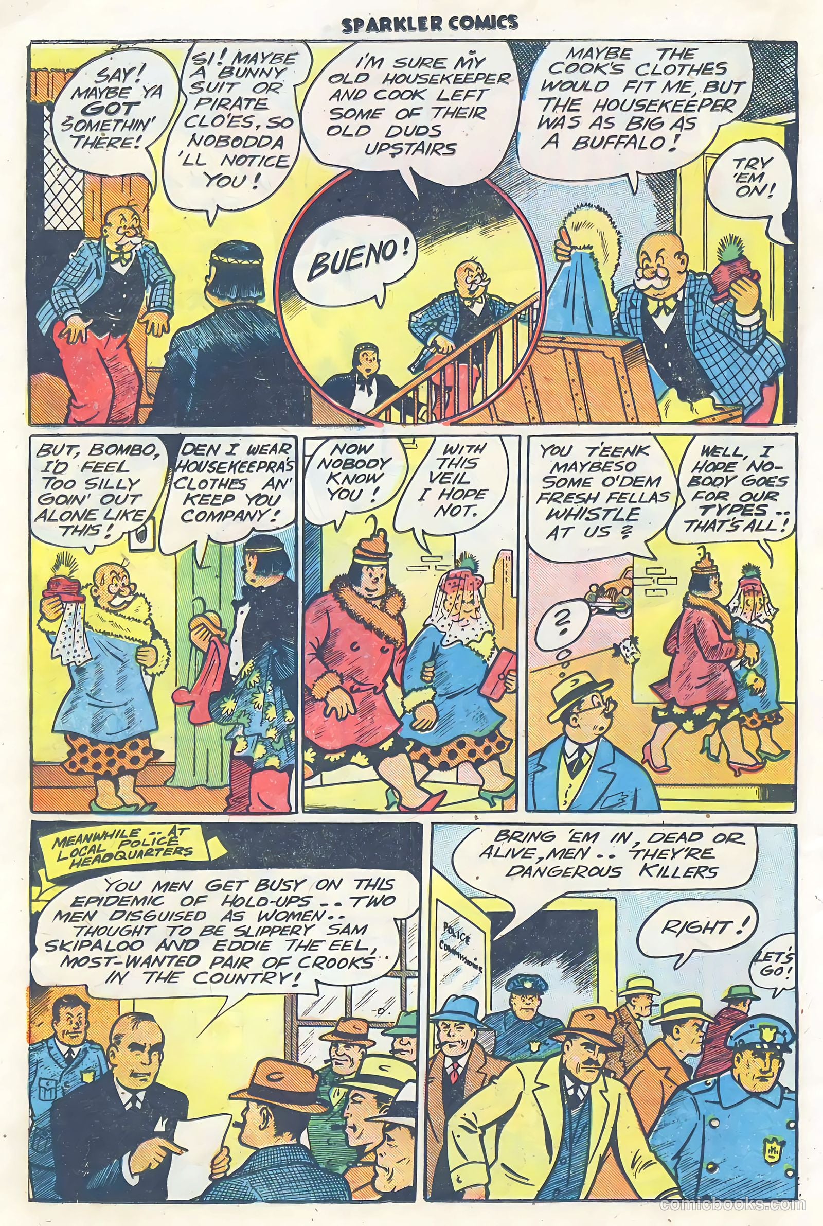Sparkler Comics #51 (1948) — page 17 of 41
