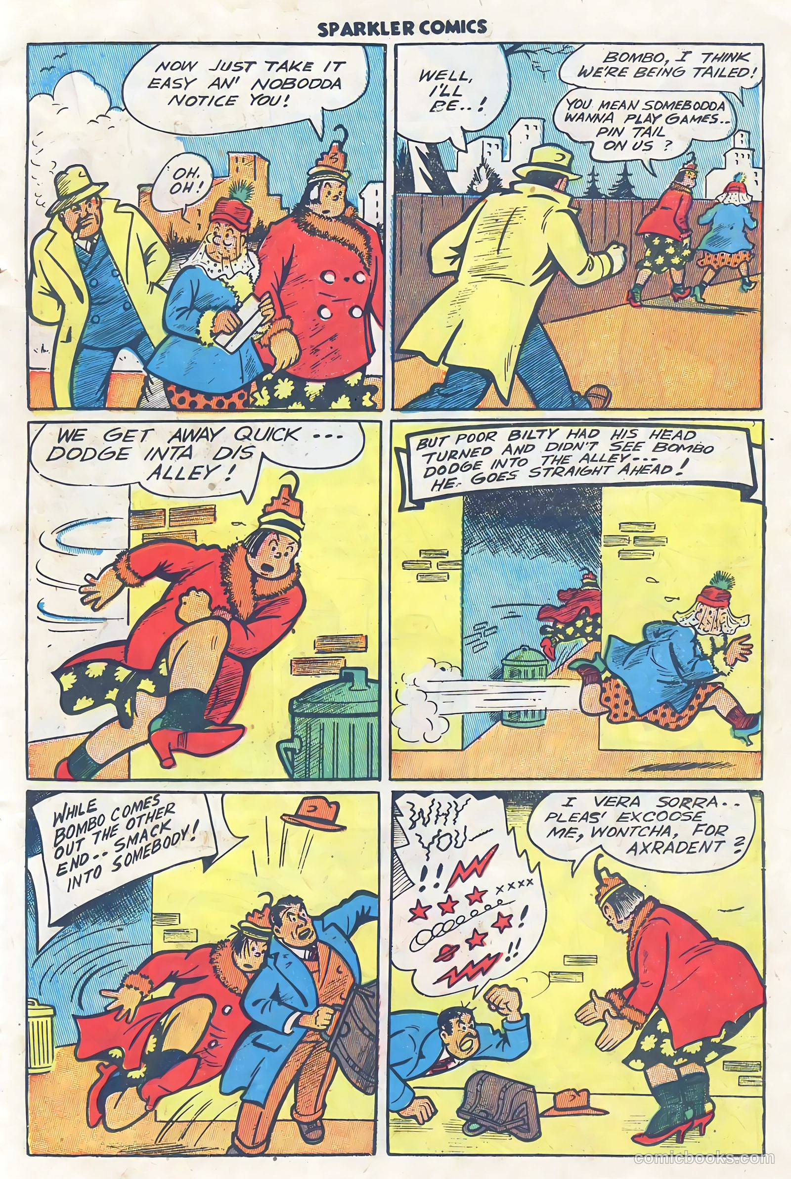 Sparkler Comics #51 (1948) — page 18 of 41