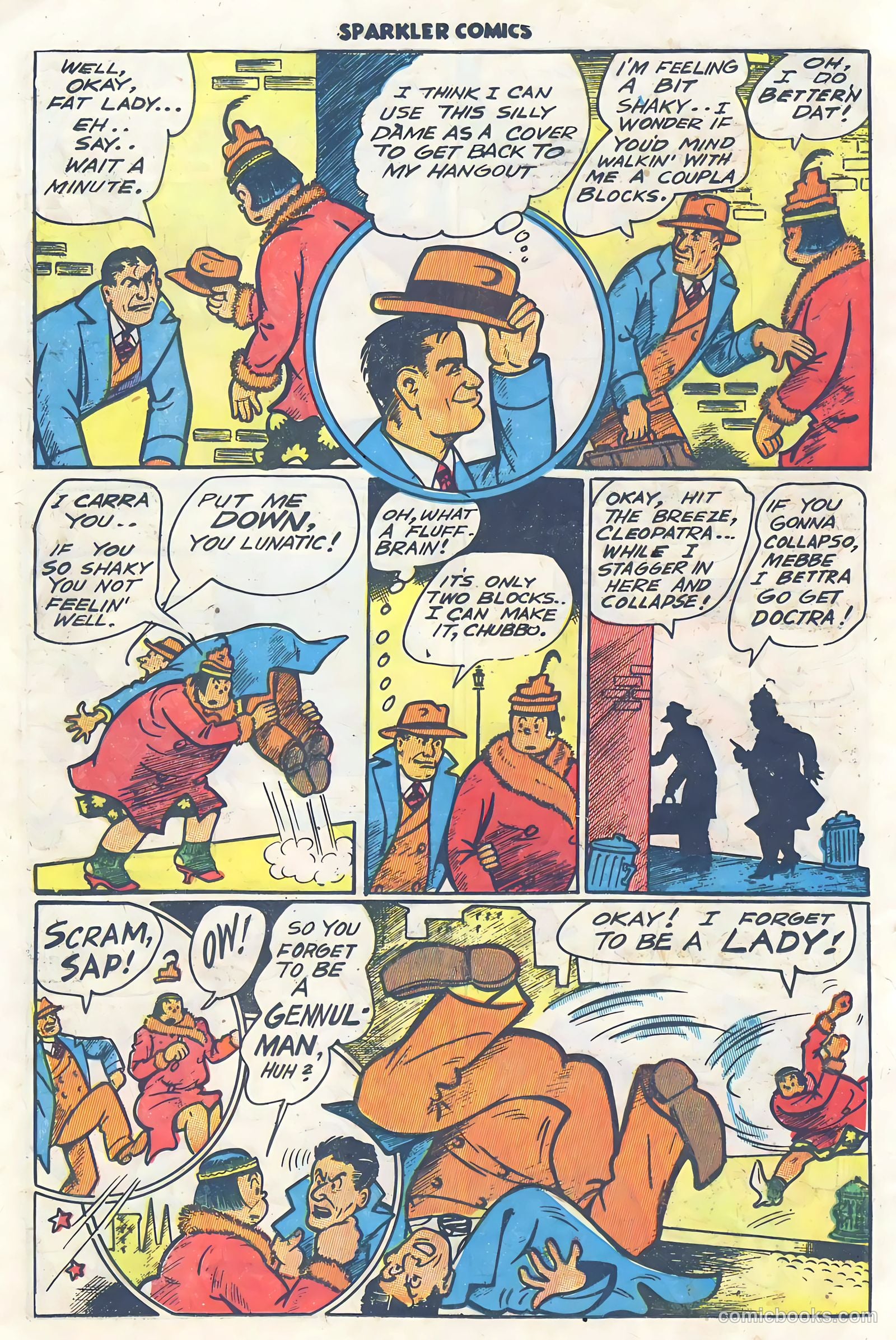 Sparkler Comics #51 (1948) — page 19 of 41