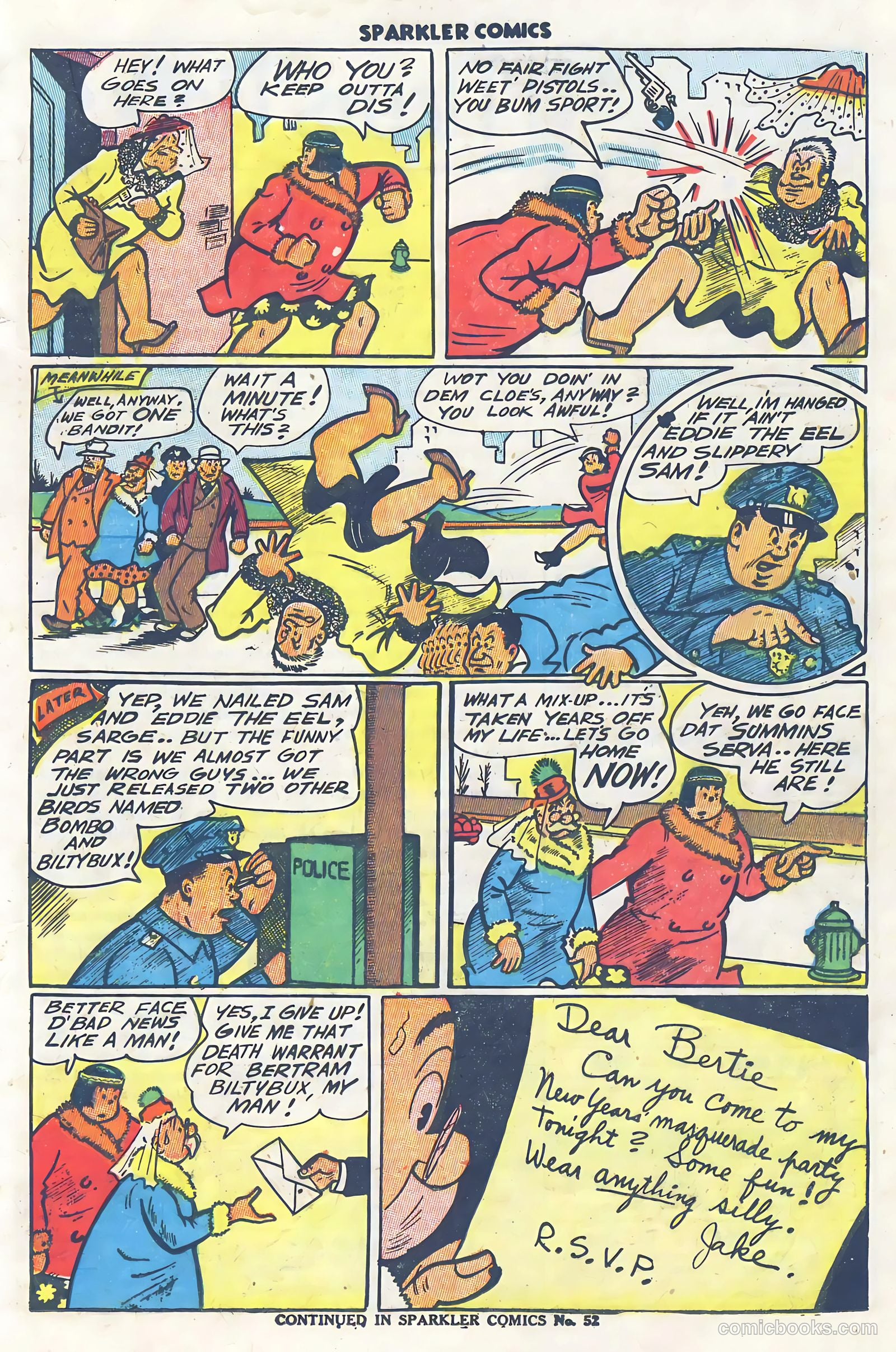 Sparkler Comics #51 (1948) — page 20 of 41