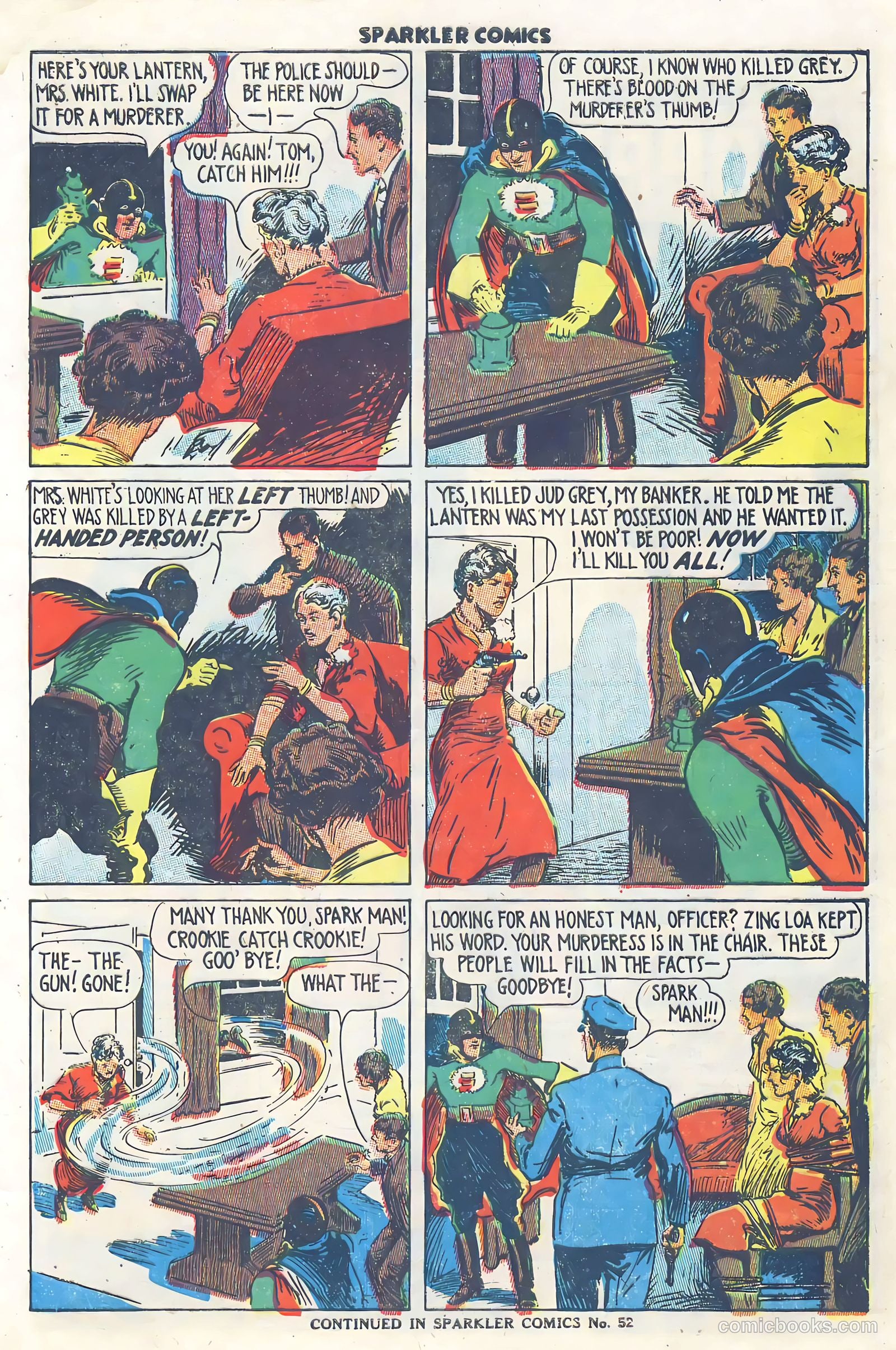 Sparkler Comics #51 (1948) — page 28 of 41
