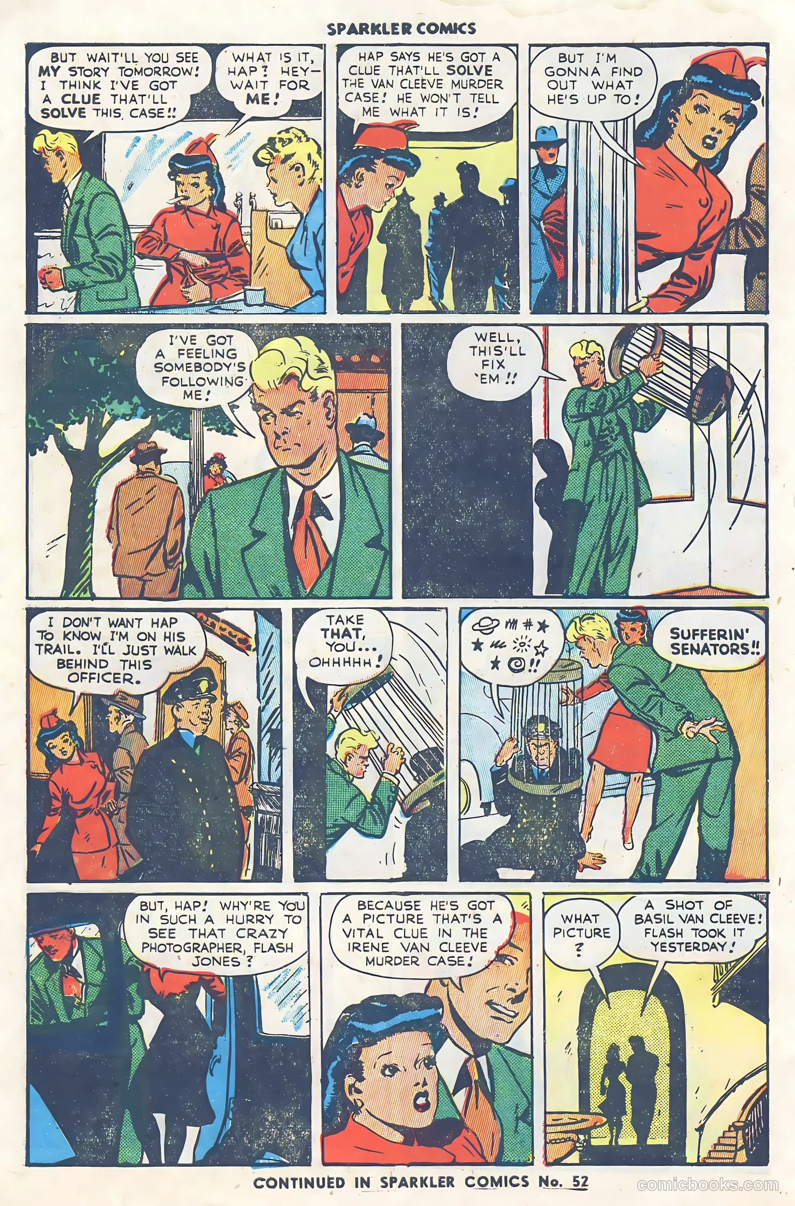 Sparkler Comics #51 (1948) — page 33 of 41