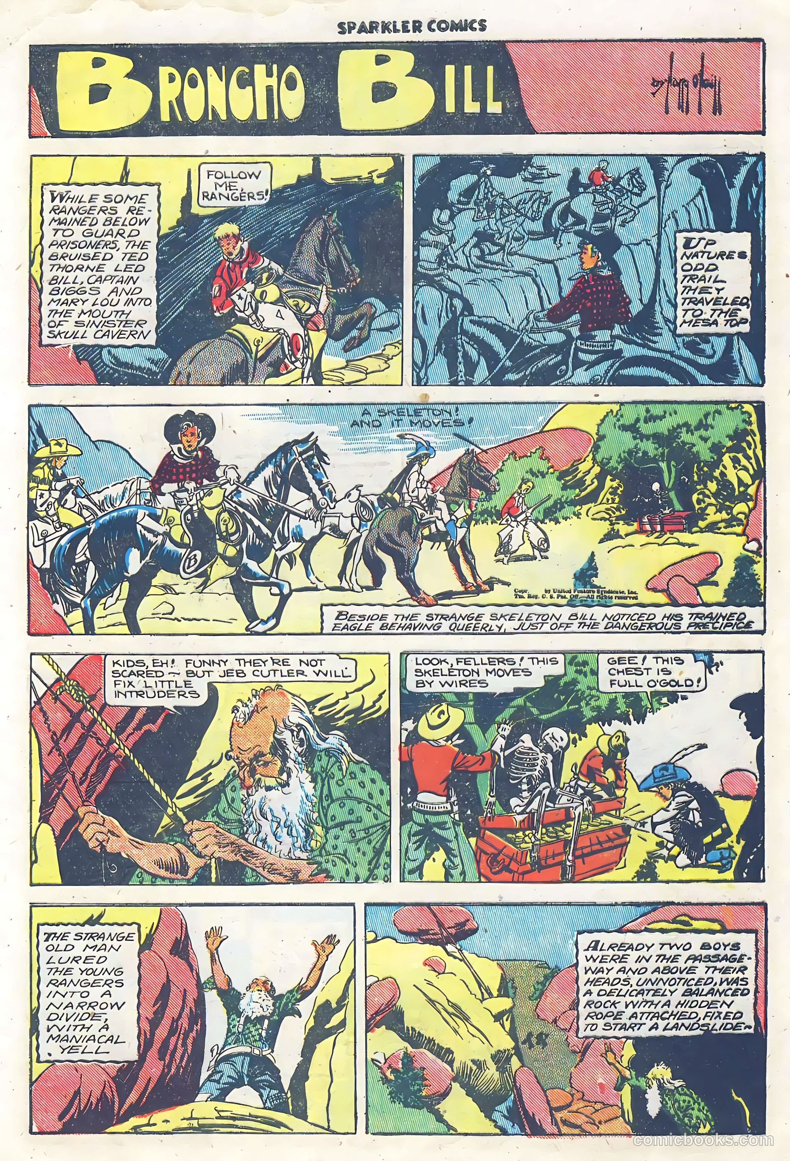 Sparkler Comics #51 (1948) — page 34 of 41