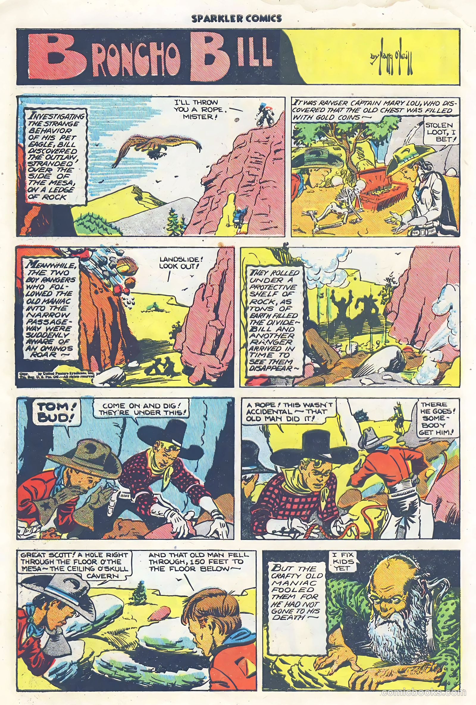 Sparkler Comics #51 (1948) — page 35 of 41