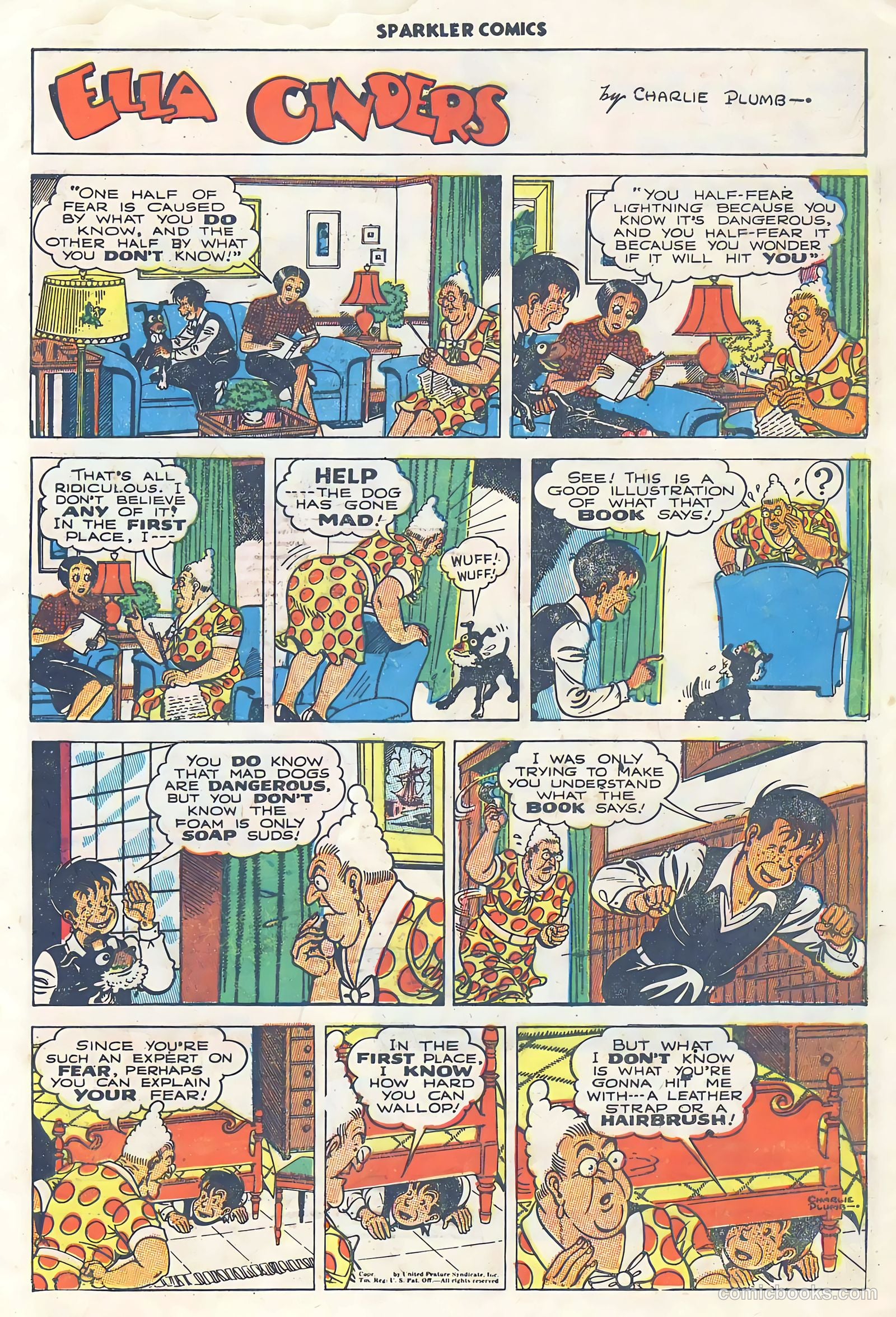 Sparkler Comics #51 (1948) — page 38 of 41