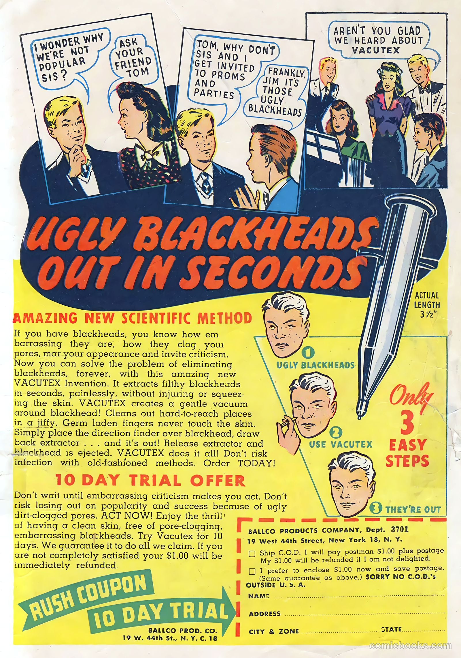 Sparkler Comics #51 (1948) — page 40 of 41