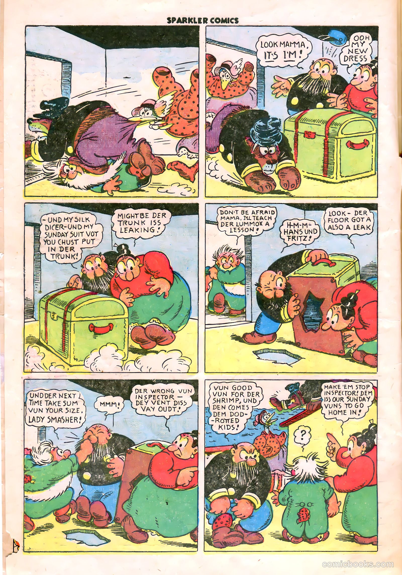 Sparkler Comics #59 (1948) — page 4 of 36