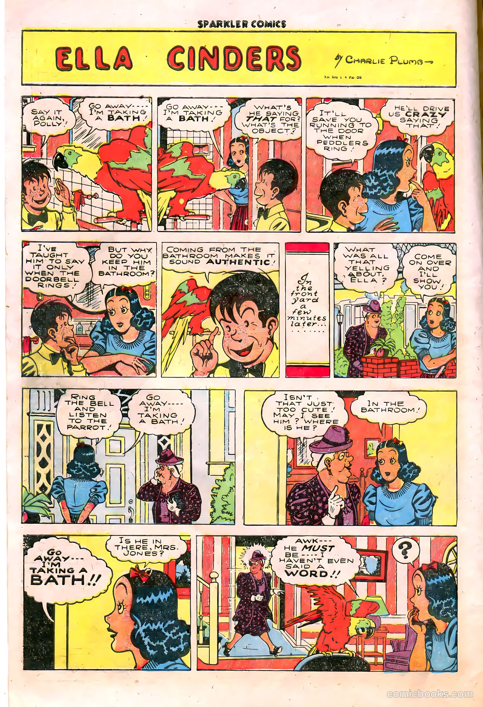 Sparkler Comics #59 (1948) — page 8 of 36