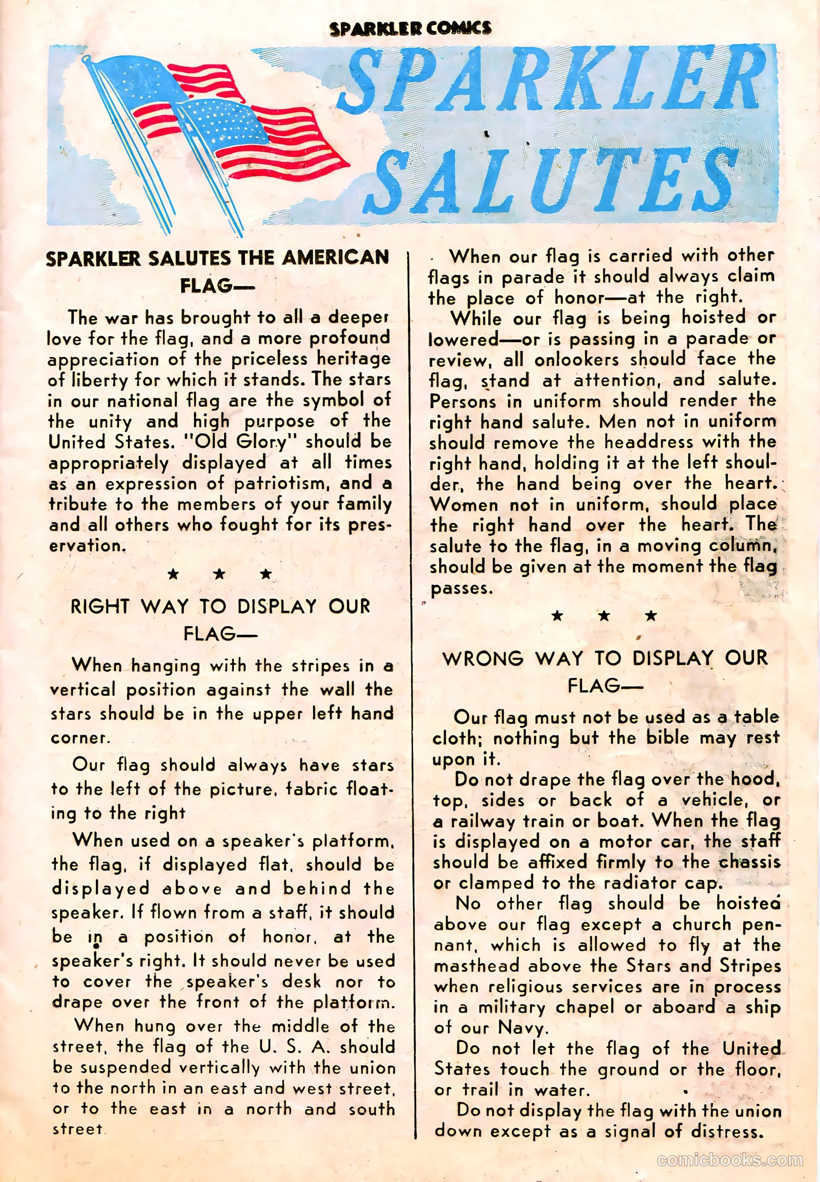 Sparkler Comics #59 (1948) — page 9 of 36
