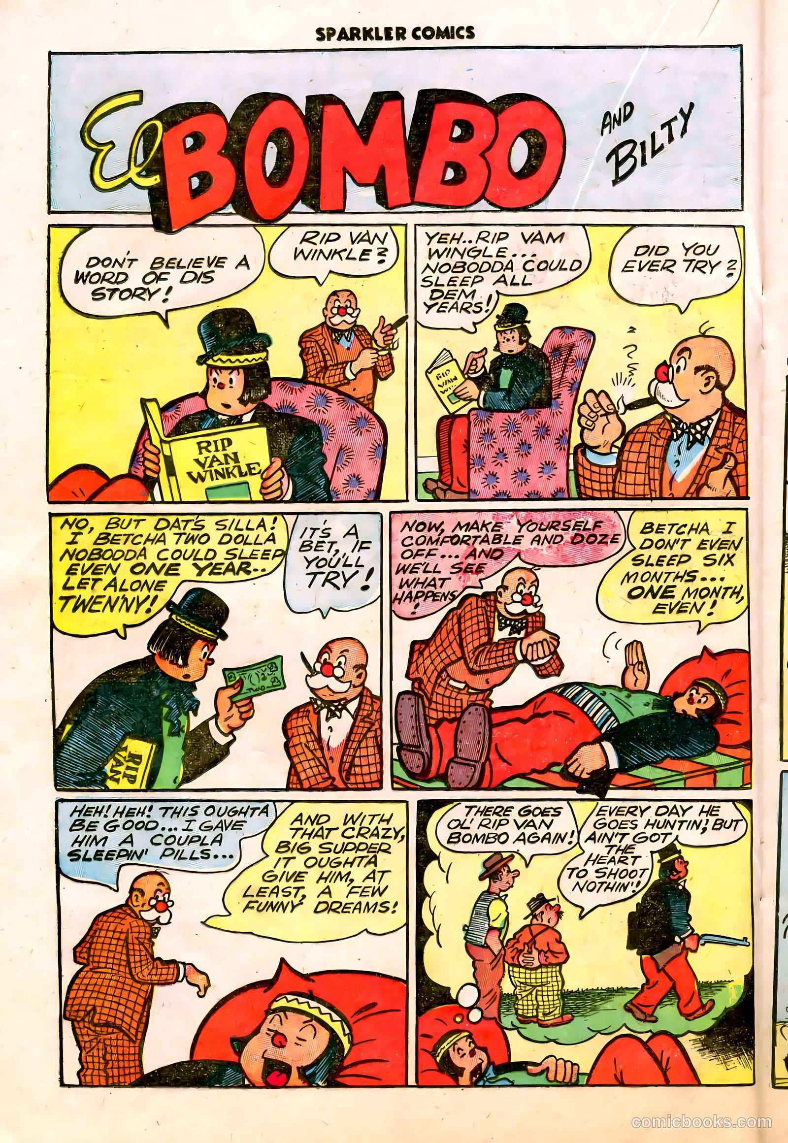 Sparkler Comics #59 (1948) — page 12 of 36