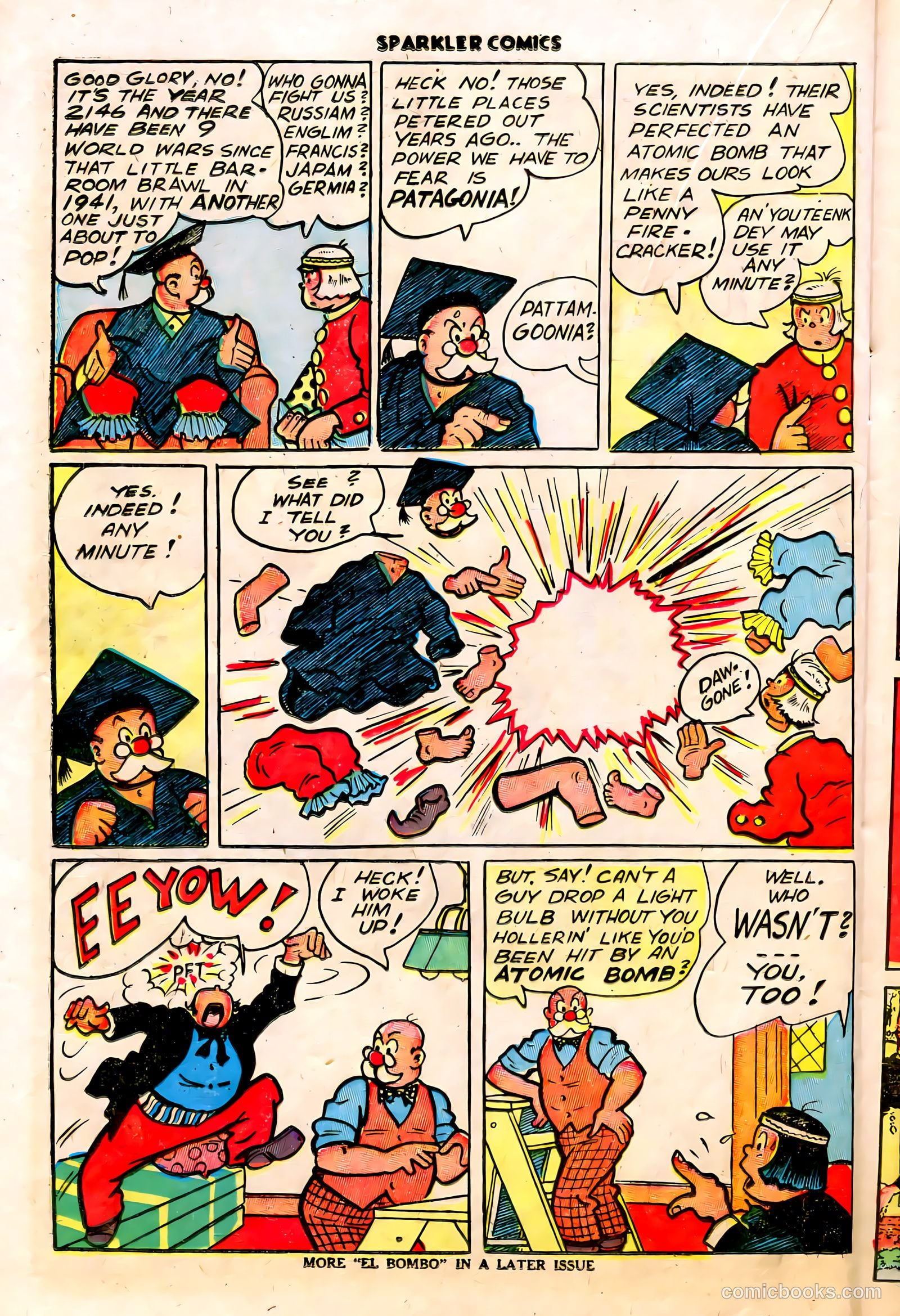 Sparkler Comics #59 (1948) — page 16 of 36