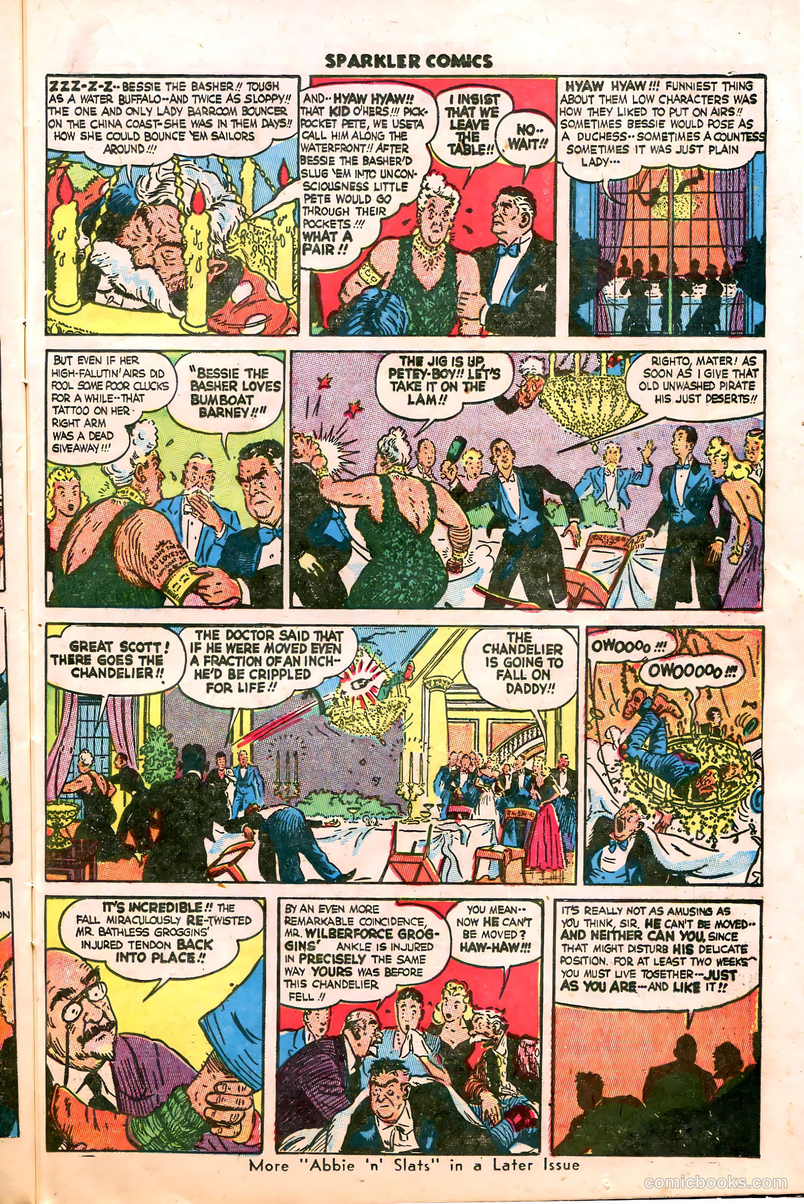 Sparkler Comics #59 (1948) — page 19 of 36