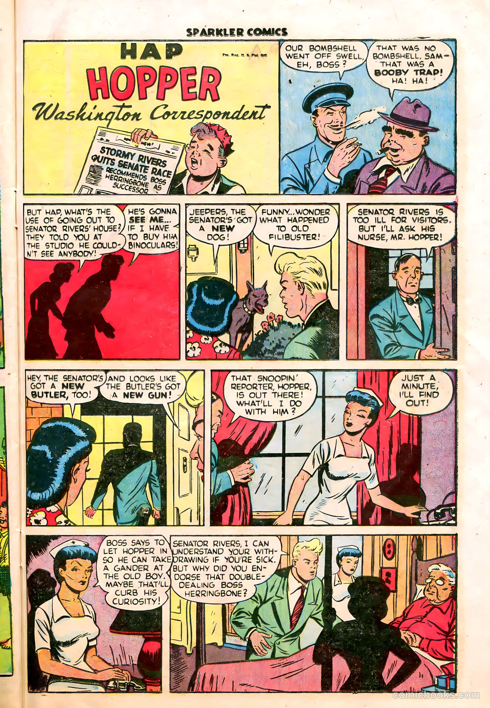 Sparkler Comics #59 (1948) — page 21 of 36