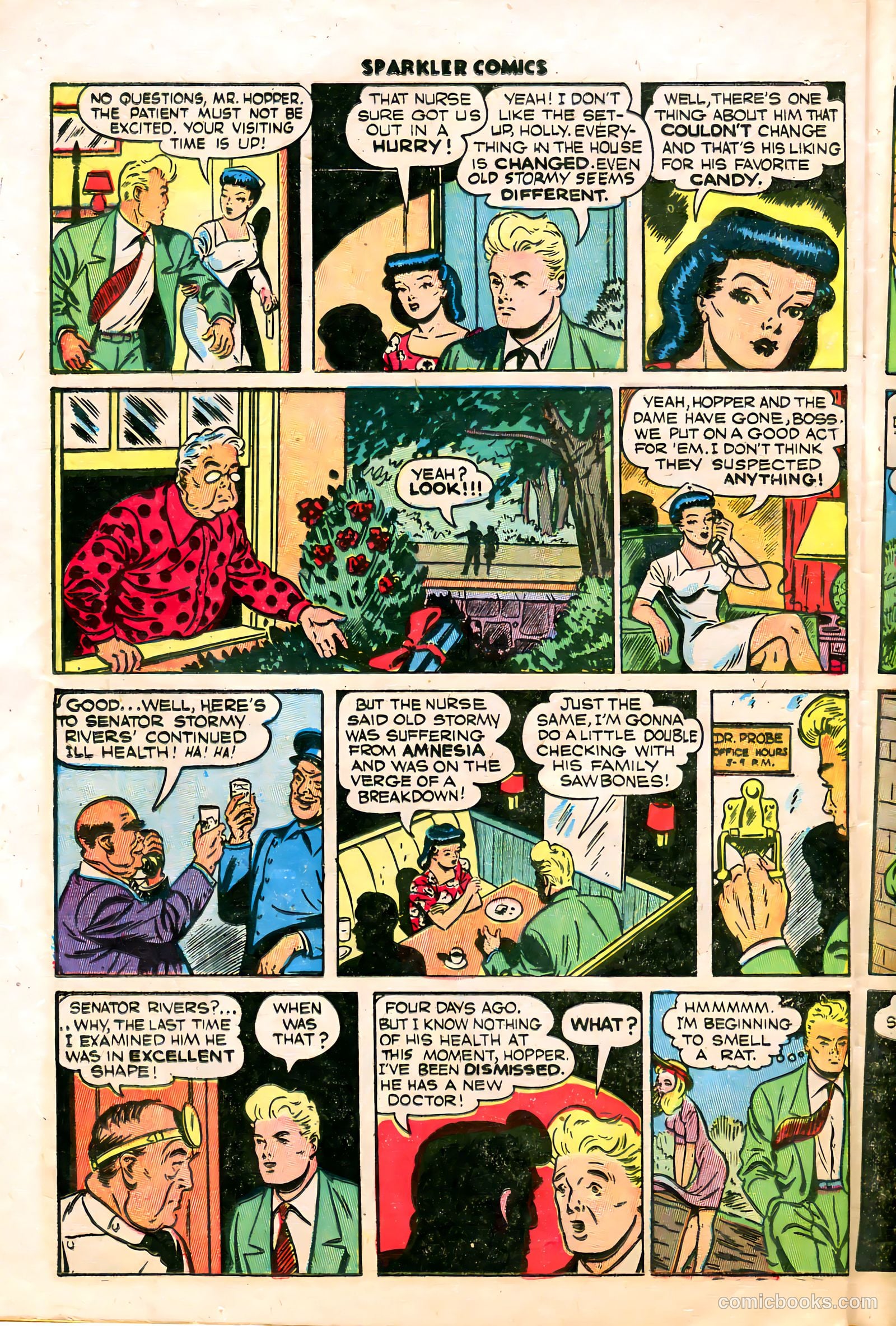 Sparkler Comics #59 (1948) — page 22 of 36