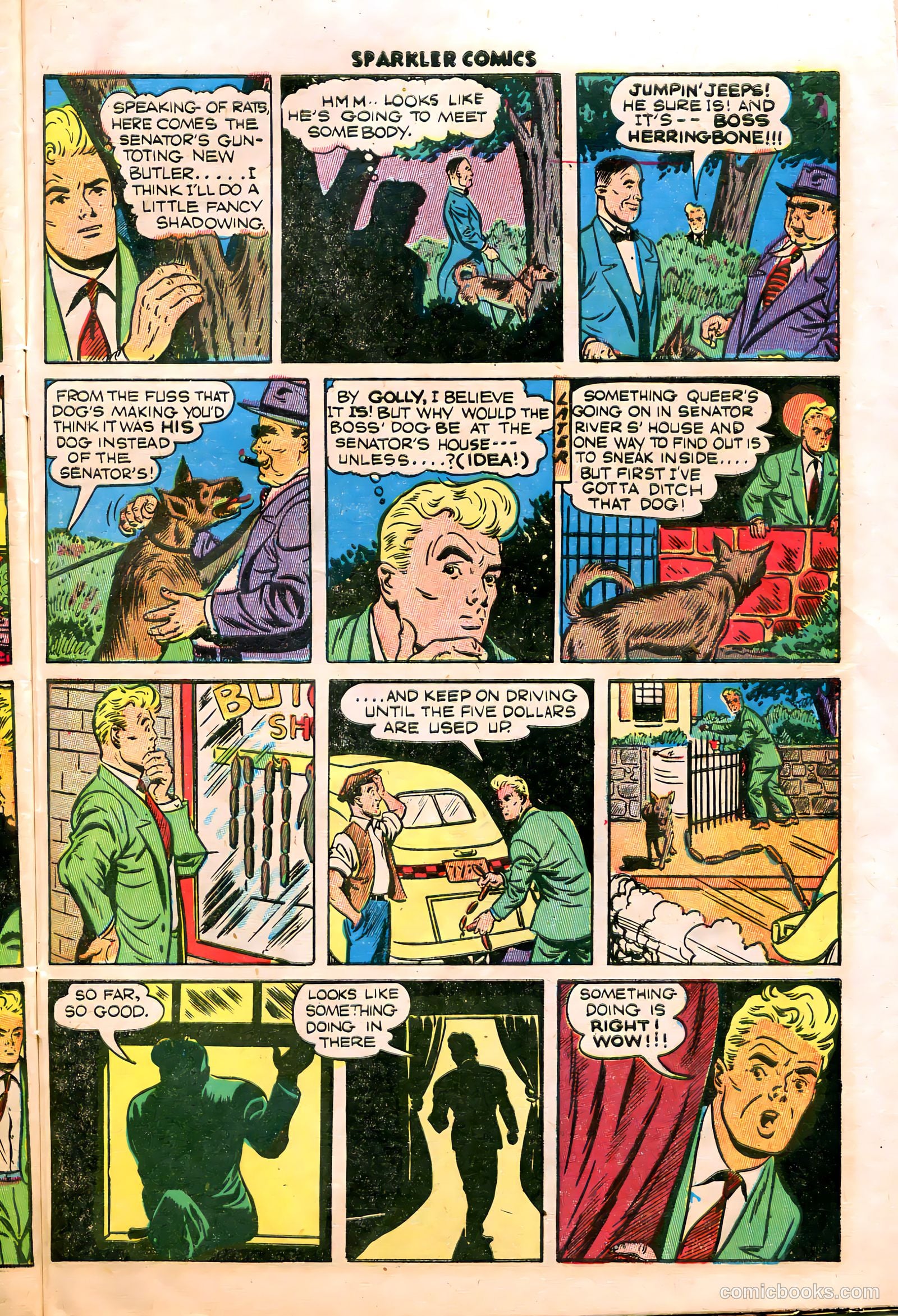 Sparkler Comics #59 (1948) — page 23 of 36