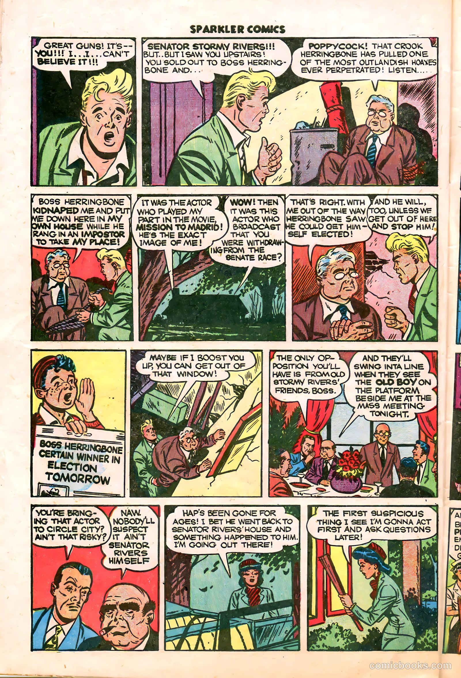 Sparkler Comics #59 (1948) — page 26 of 36