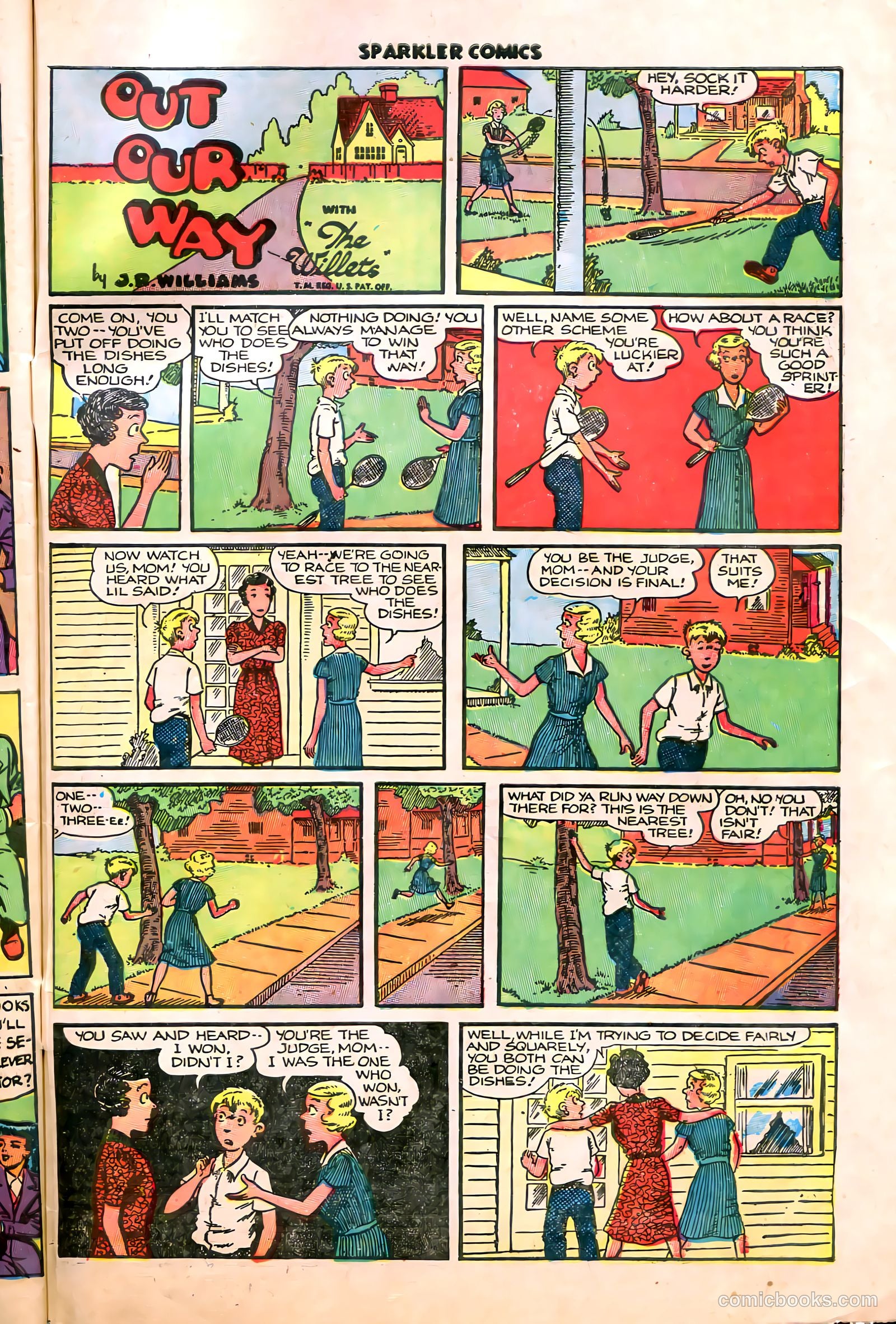 Sparkler Comics #59 (1948) — page 31 of 36