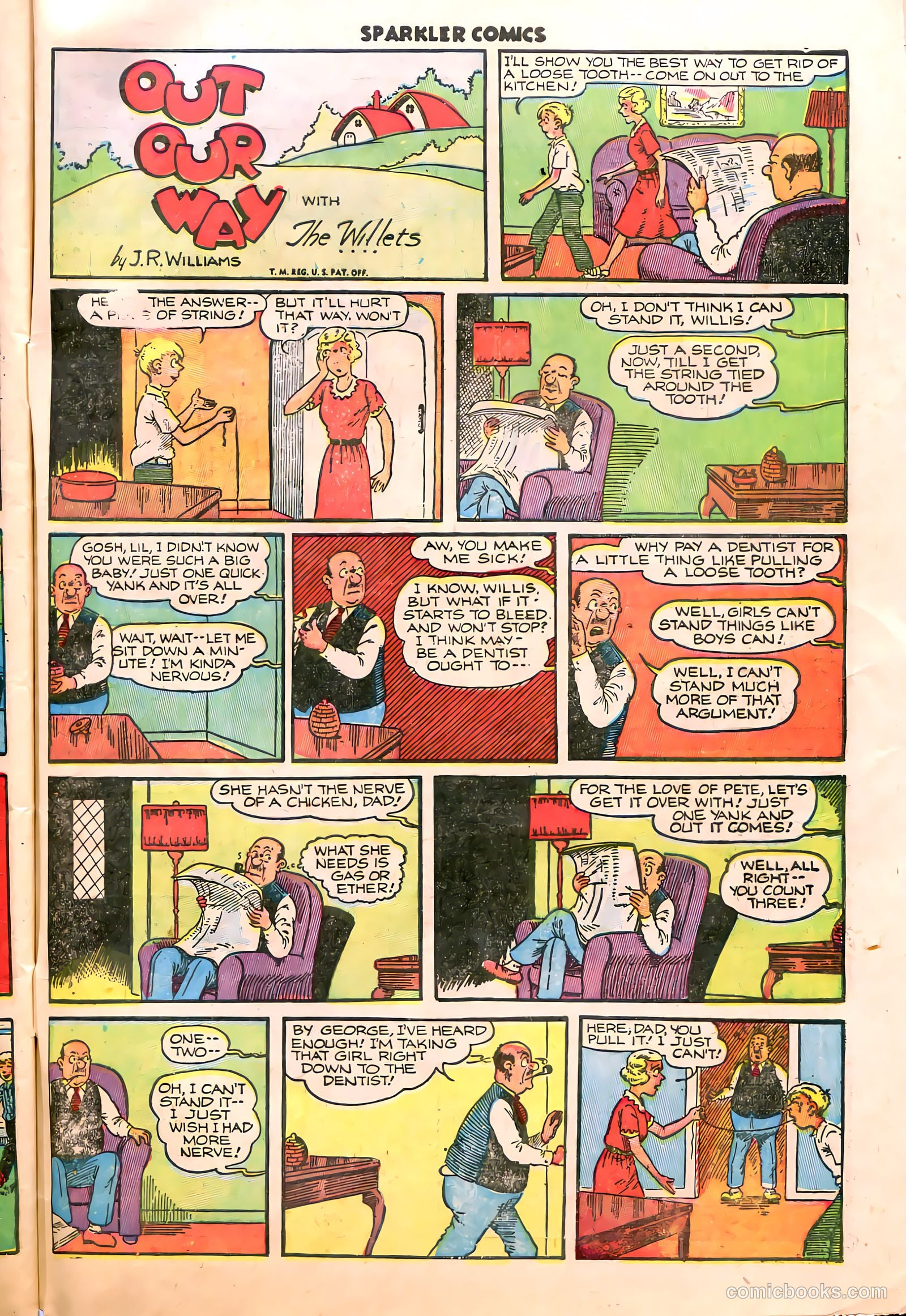 Sparkler Comics #59 (1948) — page 33 of 36