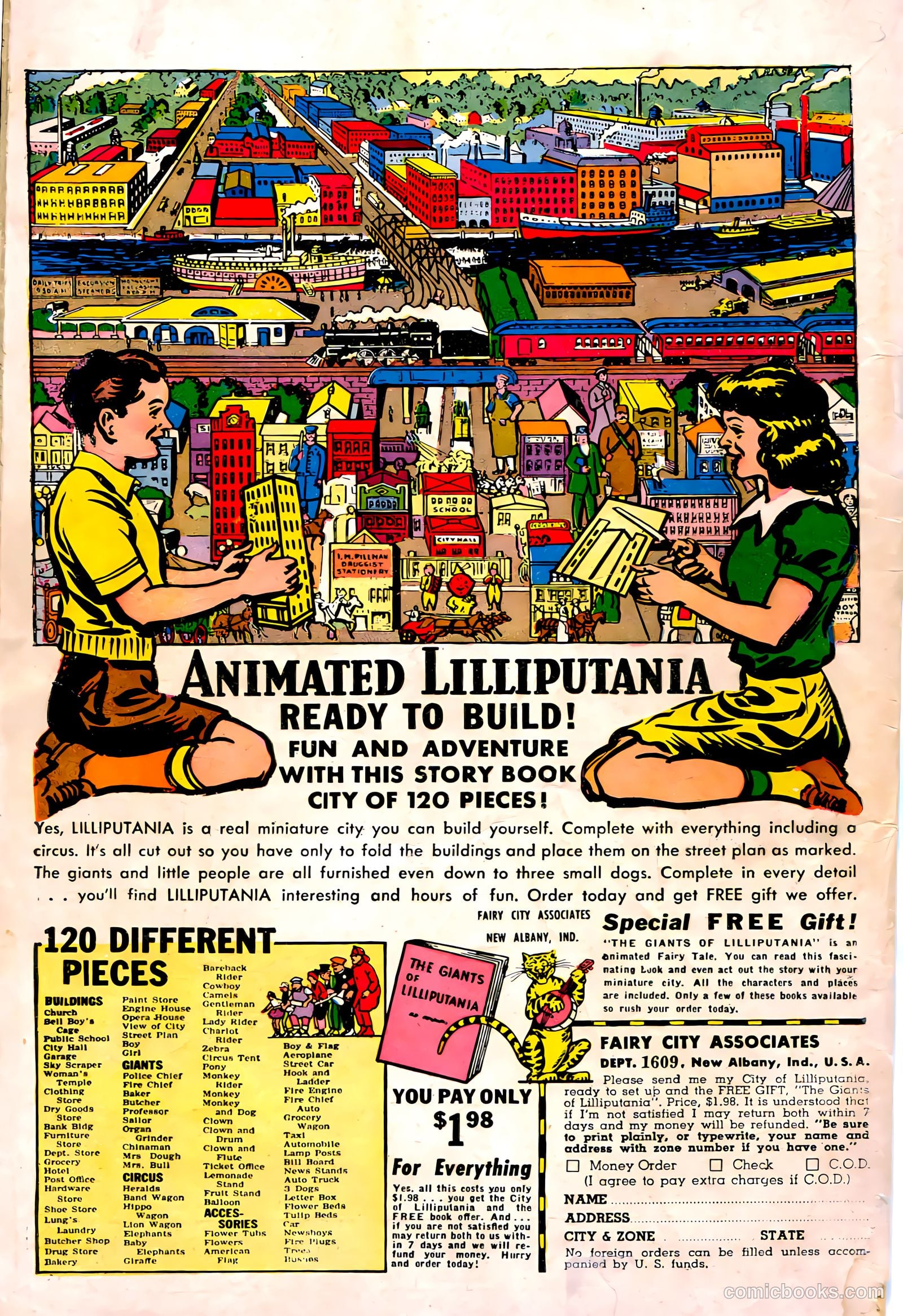 Sparkler Comics #59 (1948) — page 36 of 36