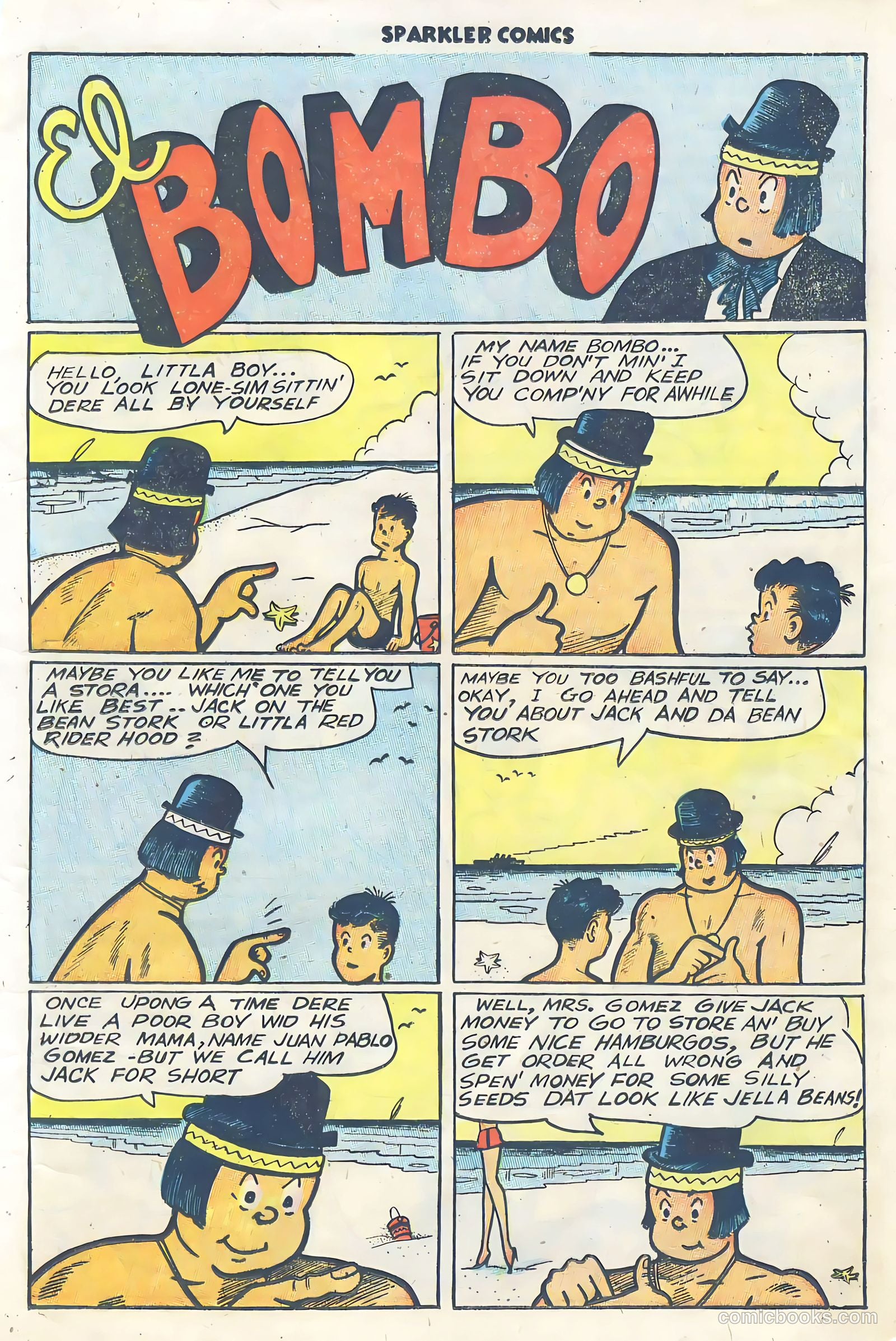 Sparkler Comics #60 (1948) — page 4 of 35