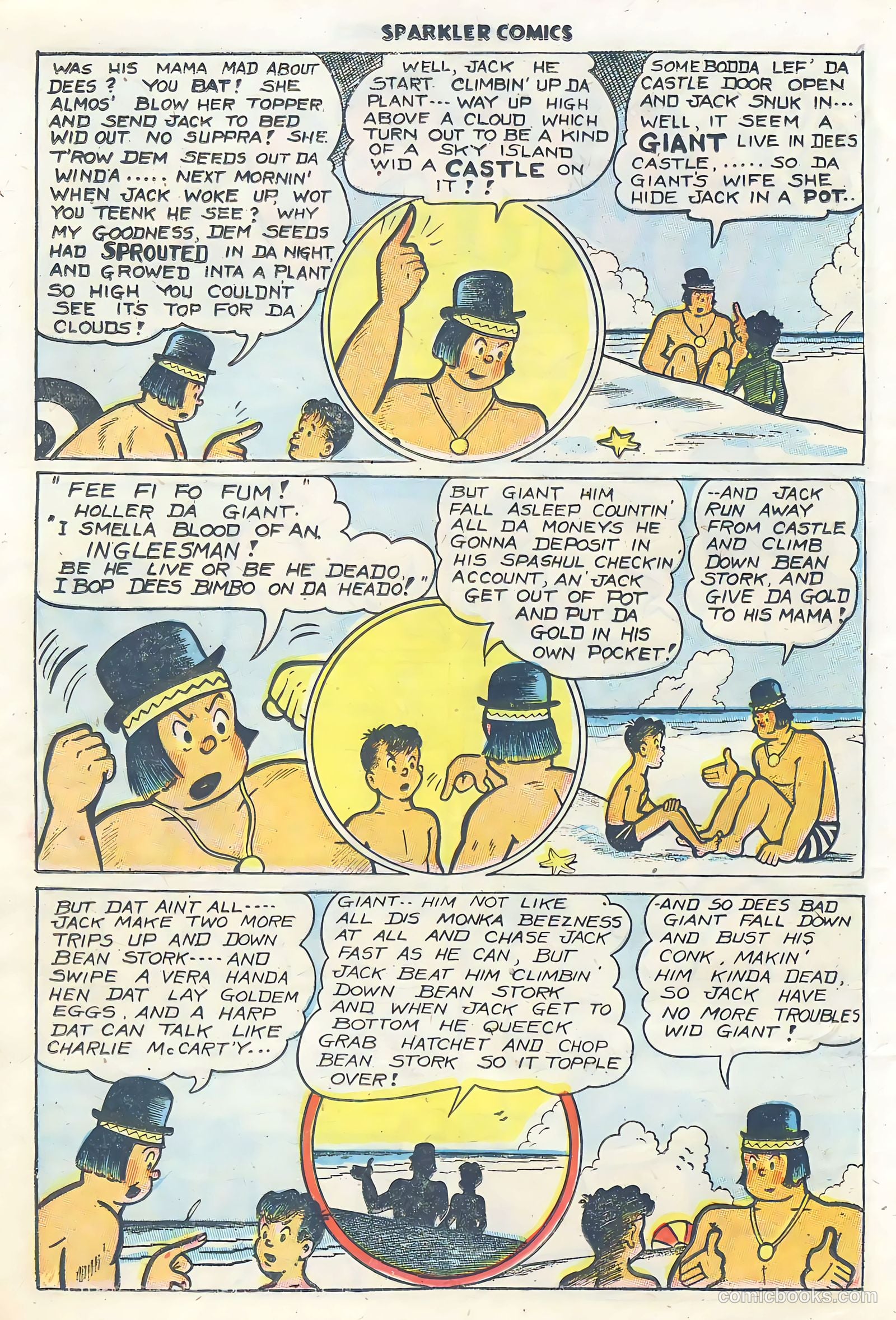 Sparkler Comics #60 (1948) — page 5 of 35