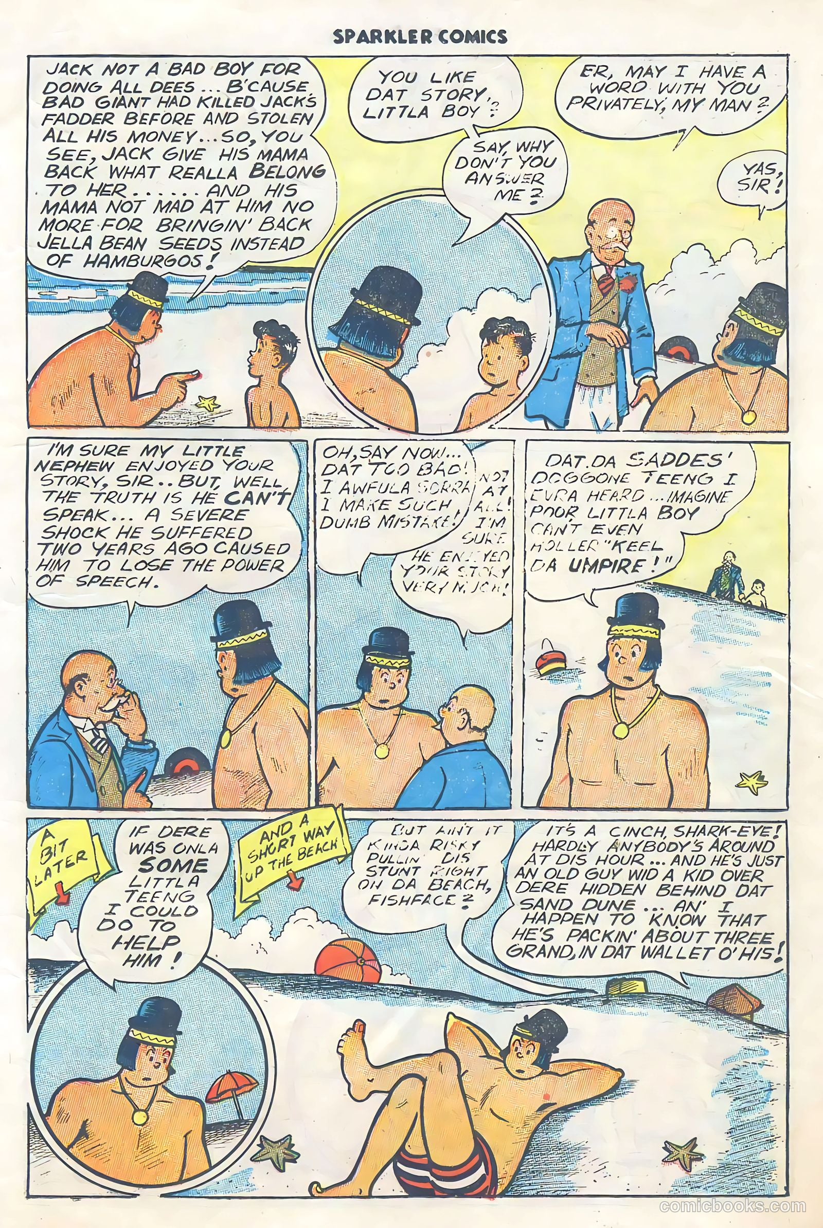 Sparkler Comics #60 (1948) — page 6 of 35