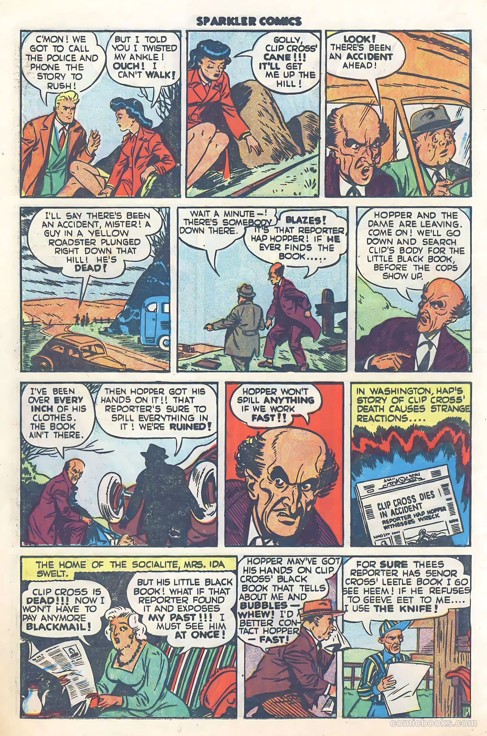 Sparkler Comics #60 (1948) — page 13 of 35