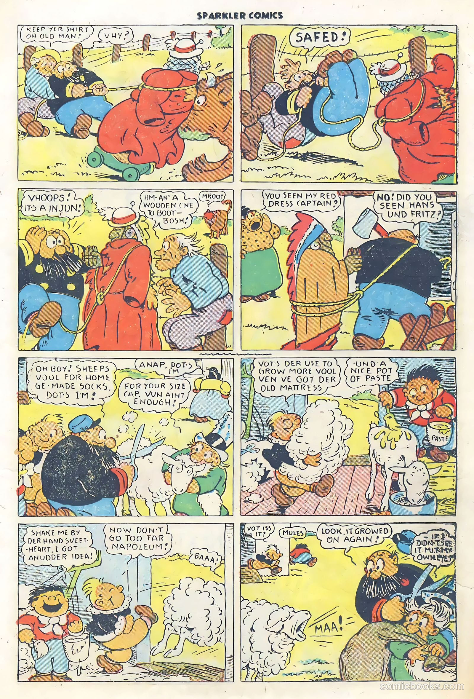 Sparkler Comics #60 (1948) — page 20 of 35