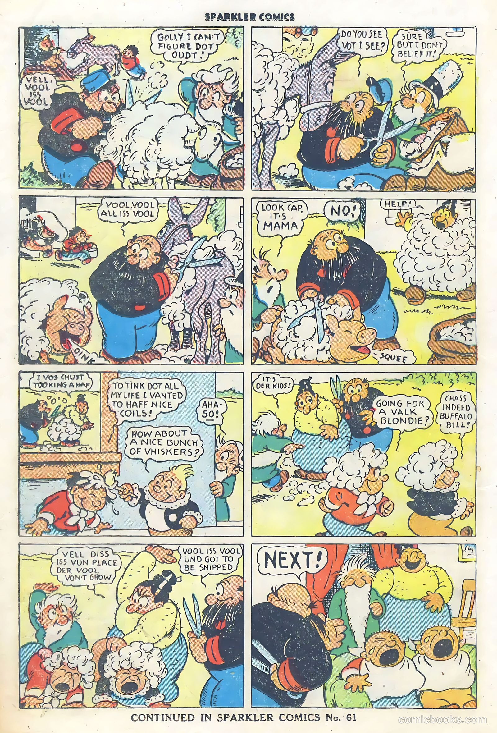 Sparkler Comics #60 (1948) — page 21 of 35