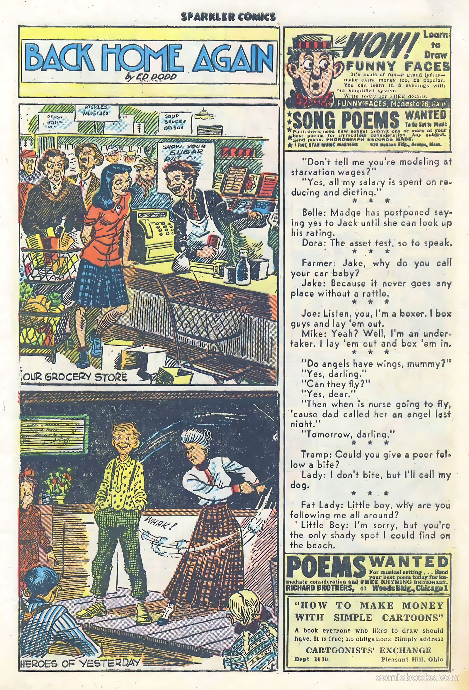 Sparkler Comics #60 (1948) — page 22 of 35