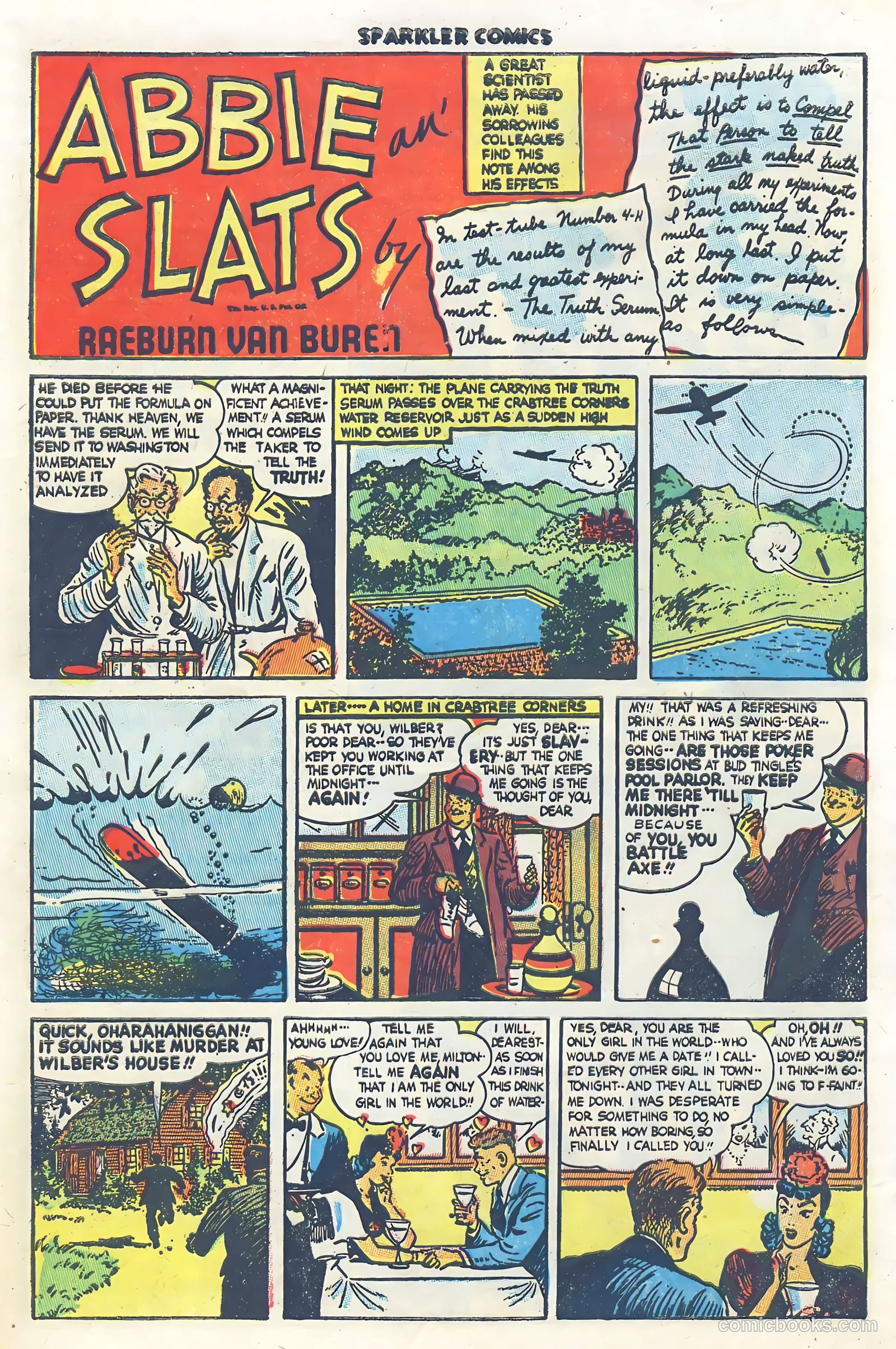 Sparkler Comics #60 (1948) — page 23 of 35