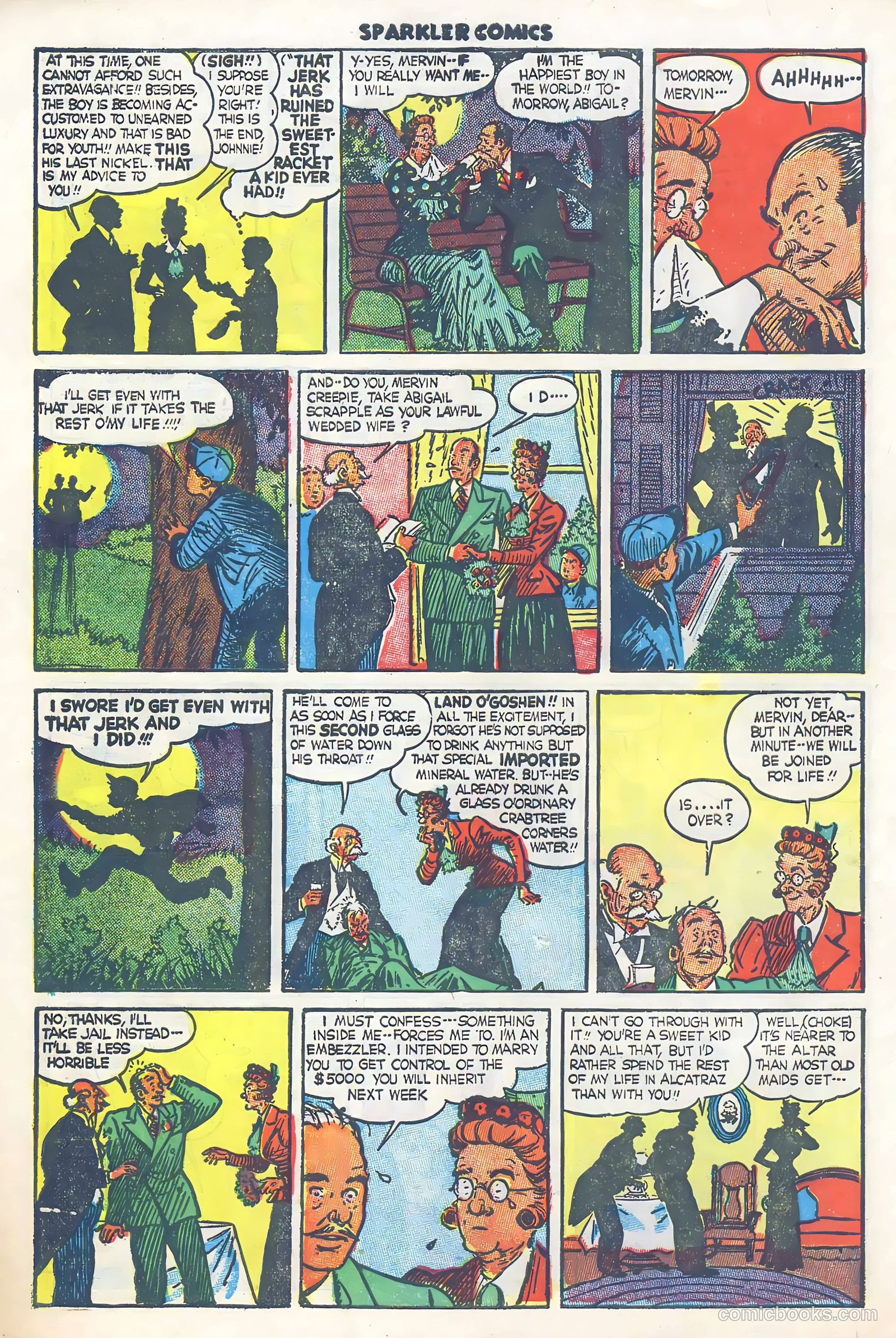 Sparkler Comics #60 (1948) — page 27 of 35