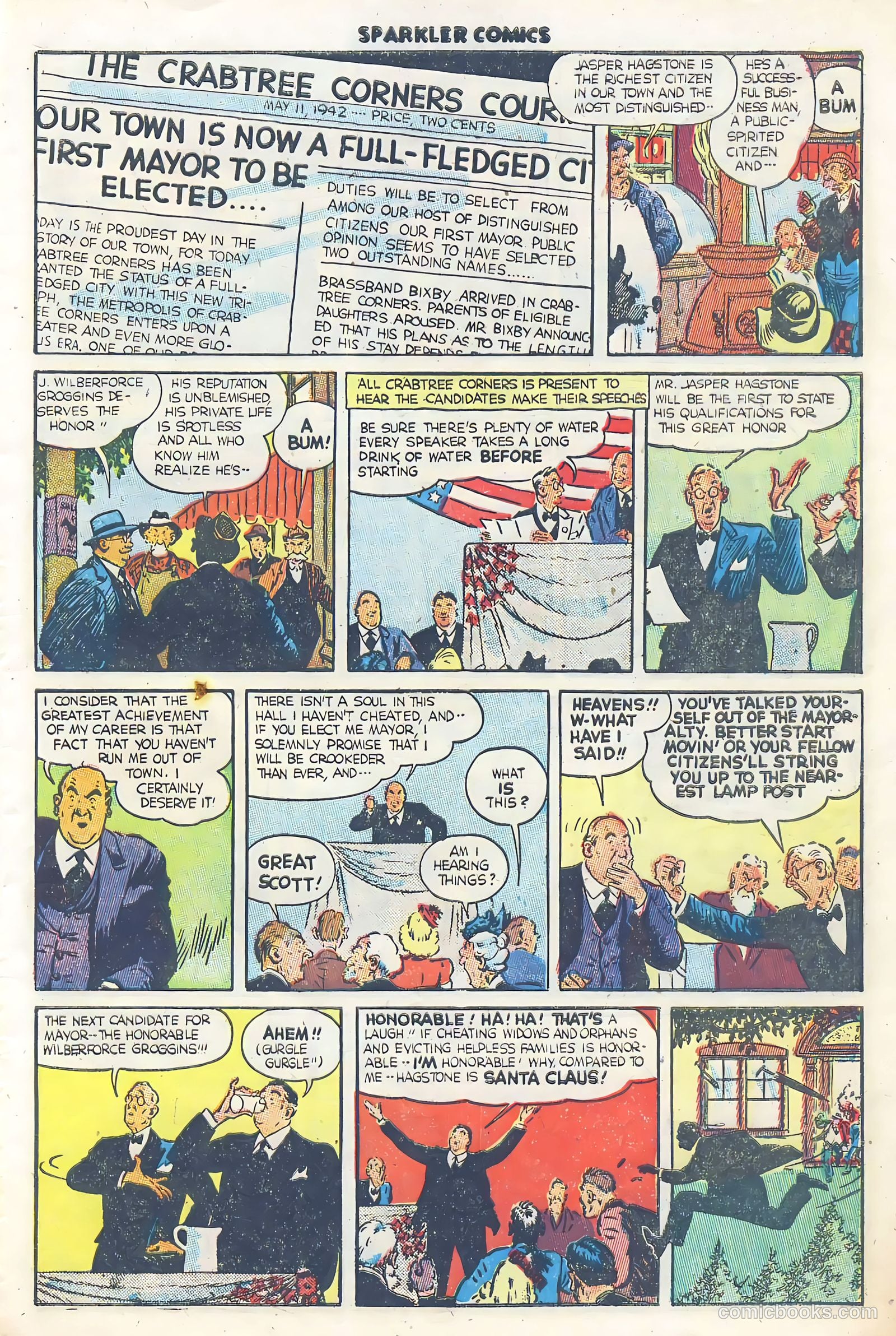 Sparkler Comics #60 (1948) — page 28 of 35