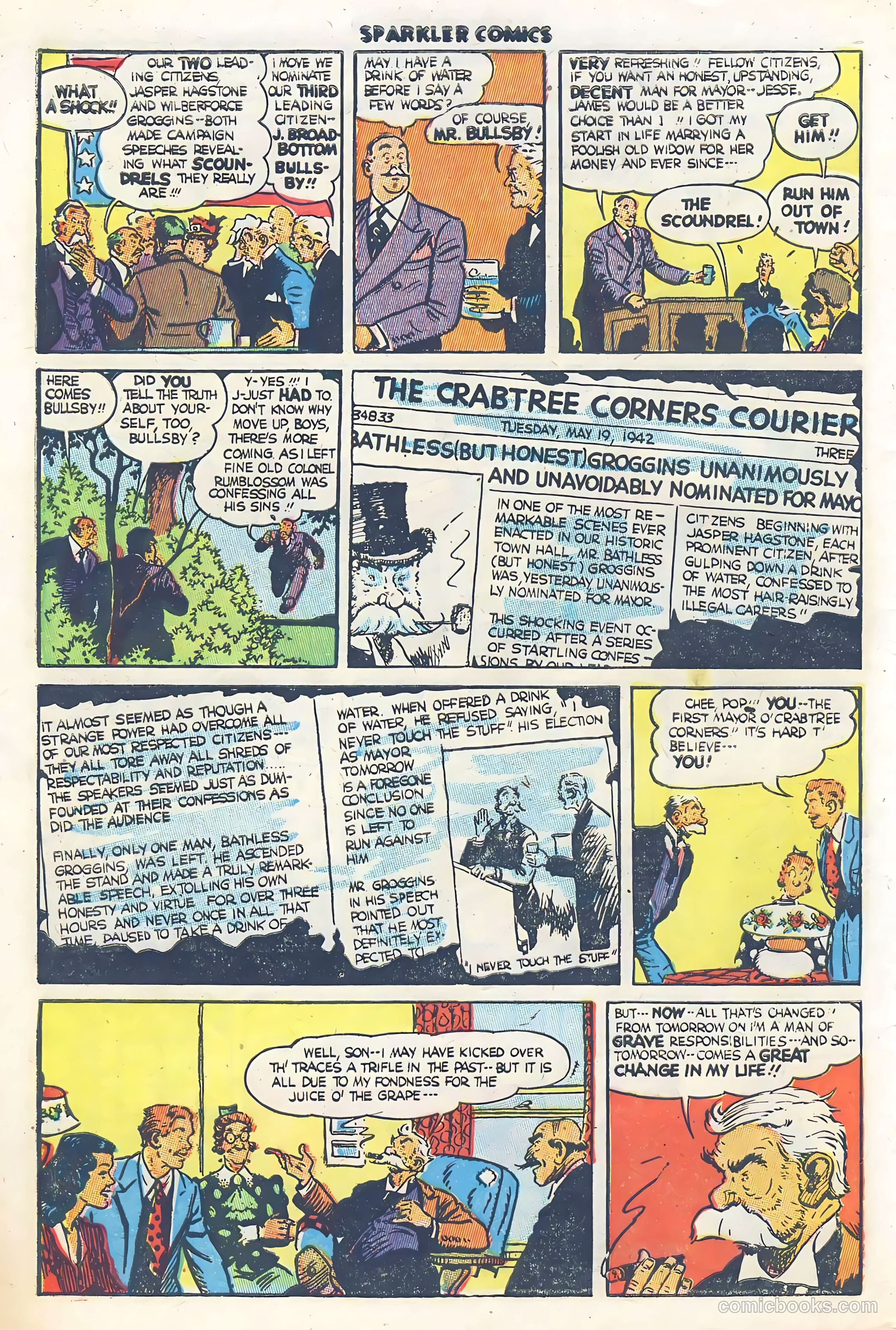 Sparkler Comics #60 (1948) — page 29 of 35