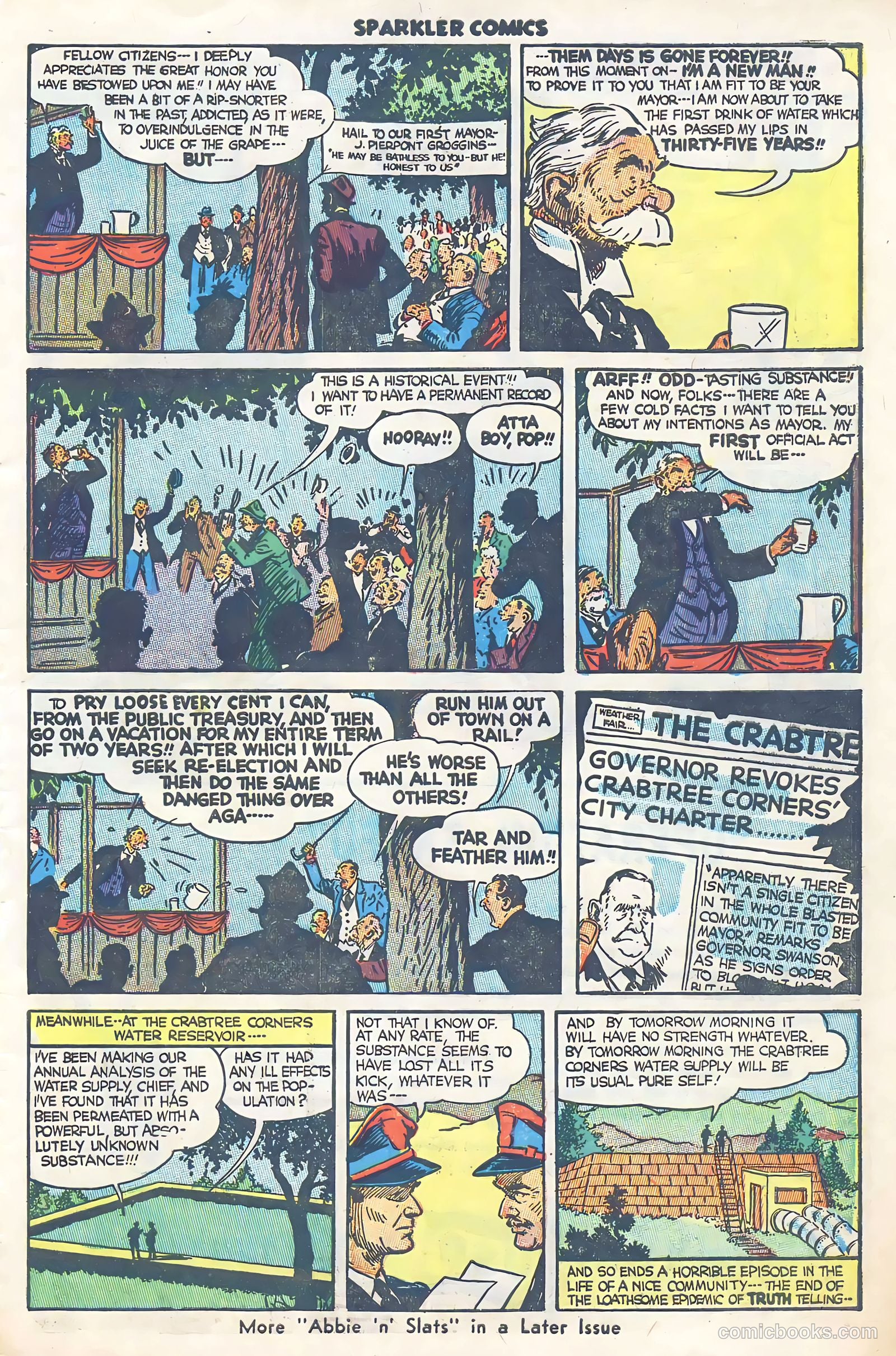 Sparkler Comics #60 (1948) — page 30 of 35