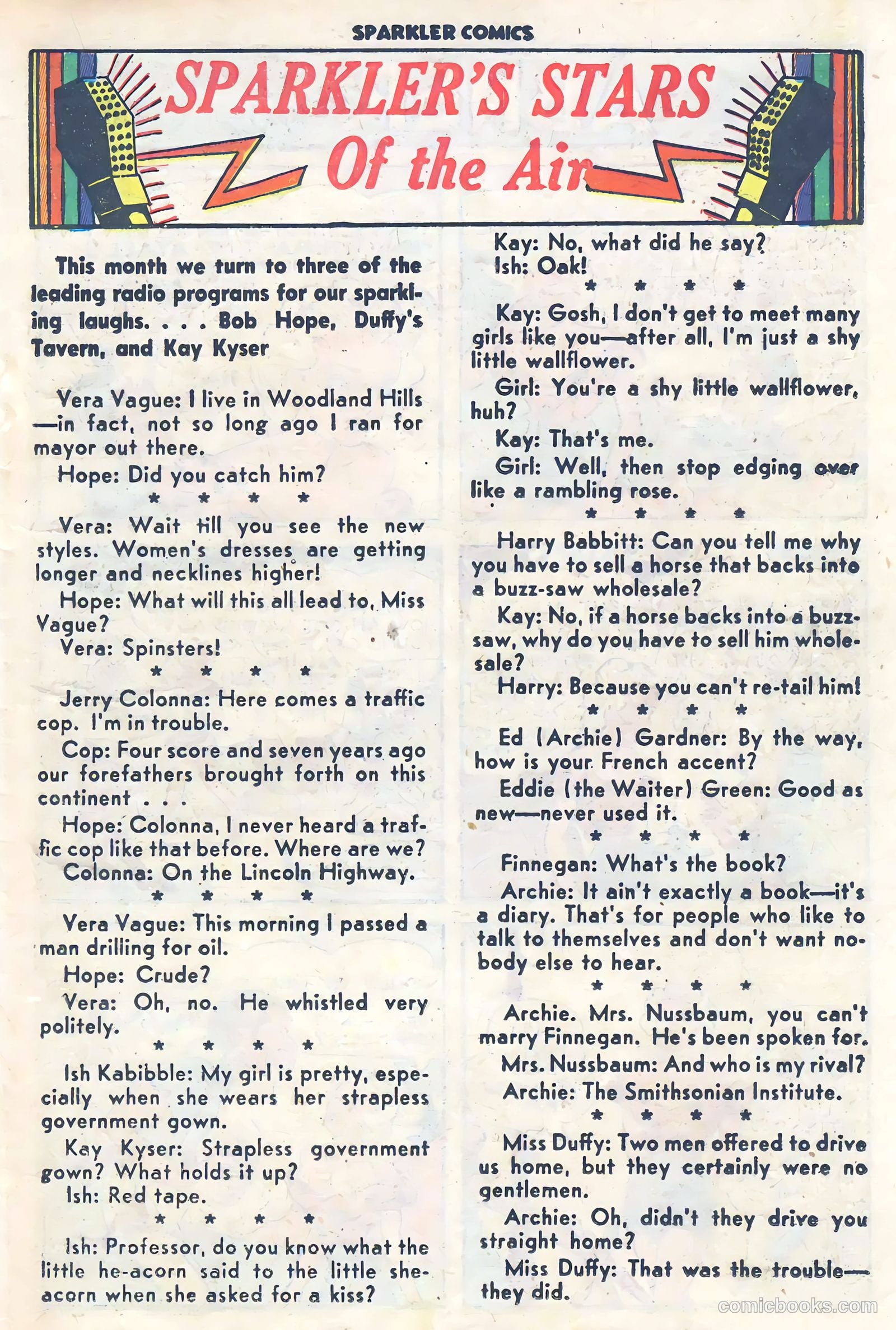 Sparkler Comics #71 (1948) — page 4 of 31