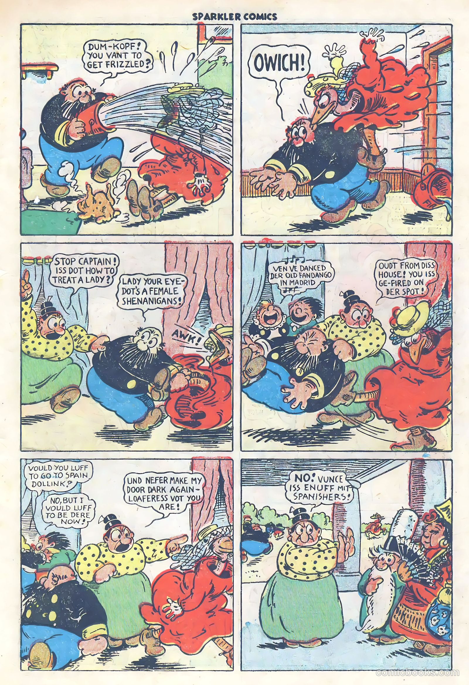 Sparkler Comics #71 (1948) — page 8 of 31