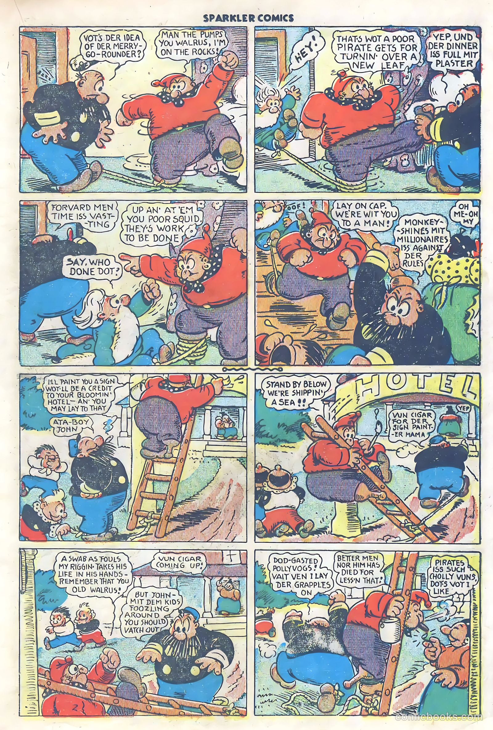 Sparkler Comics #71 (1948) — page 10 of 31