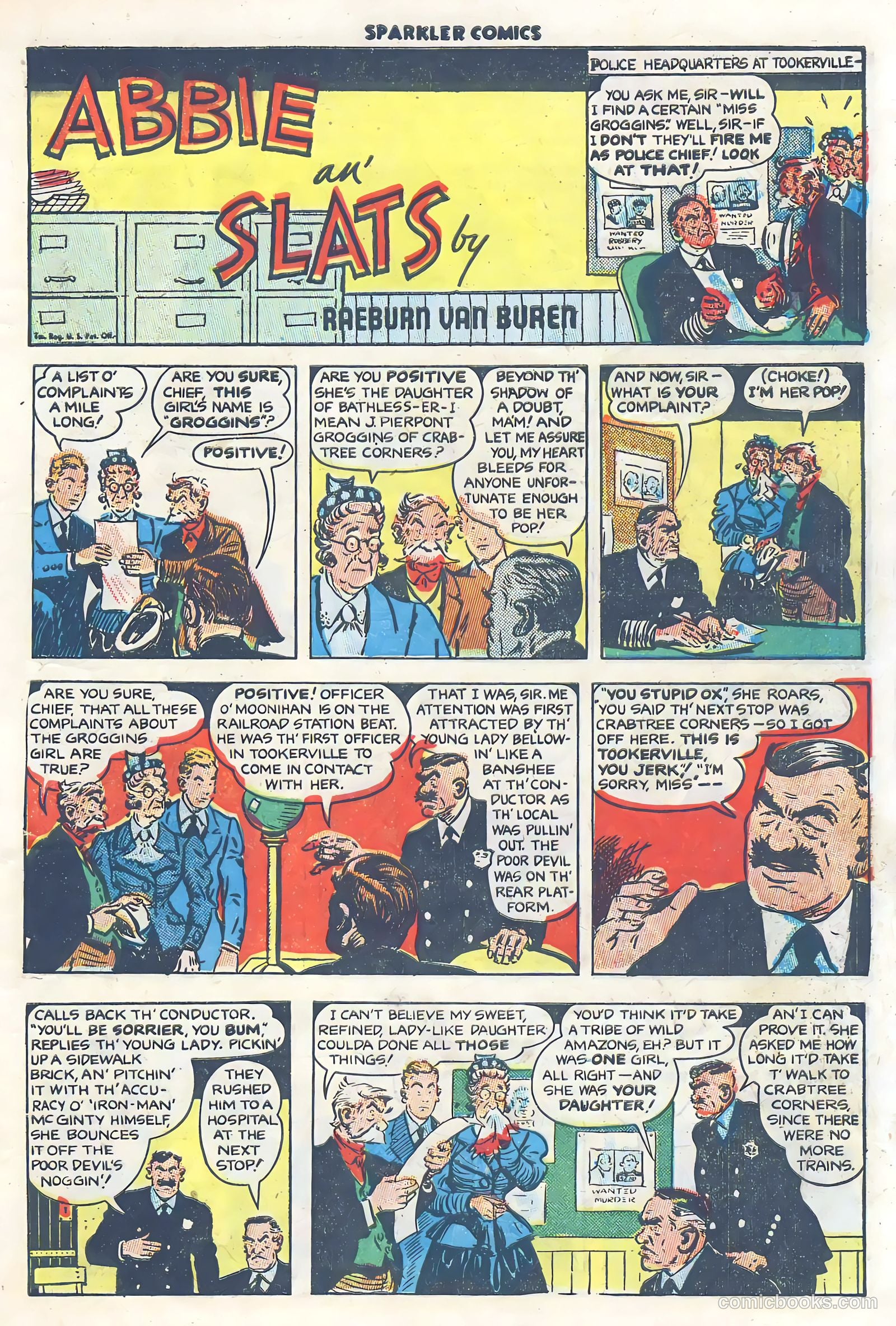 Sparkler Comics #71 (1948) — page 18 of 31
