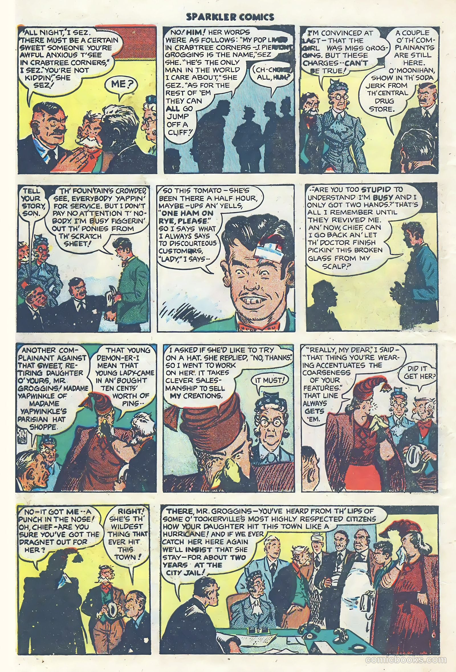 Sparkler Comics #71 (1948) — page 19 of 31