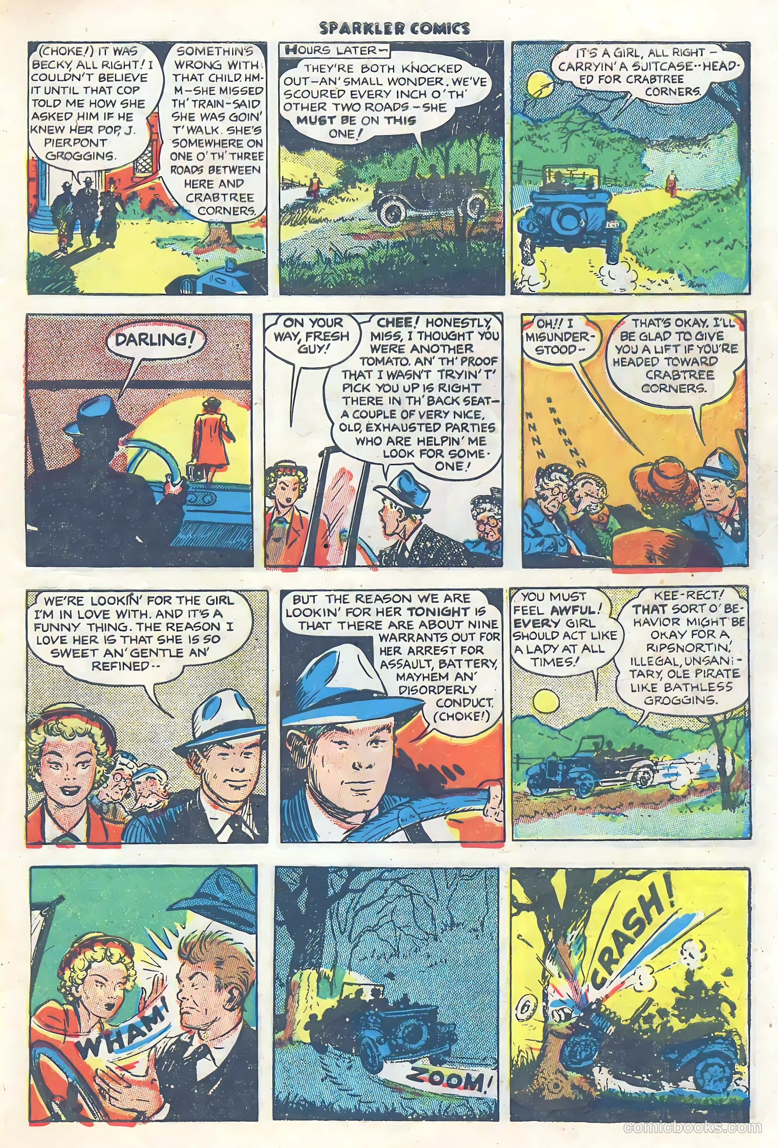 Sparkler Comics #71 (1948) — page 20 of 31