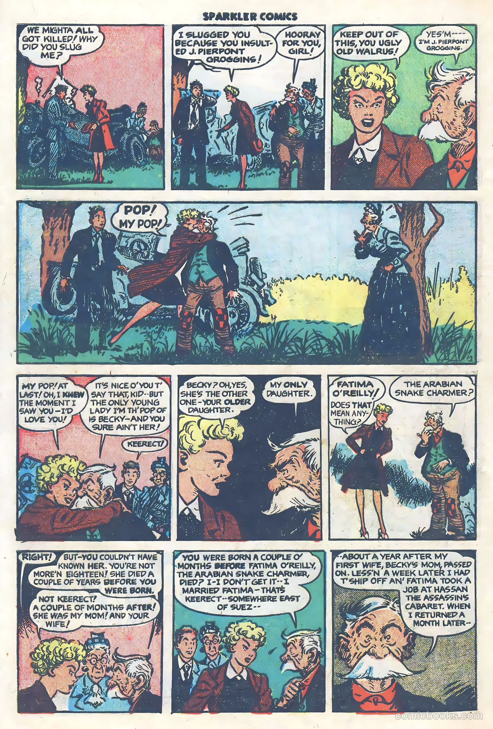 Sparkler Comics #71 (1948) — page 21 of 31
