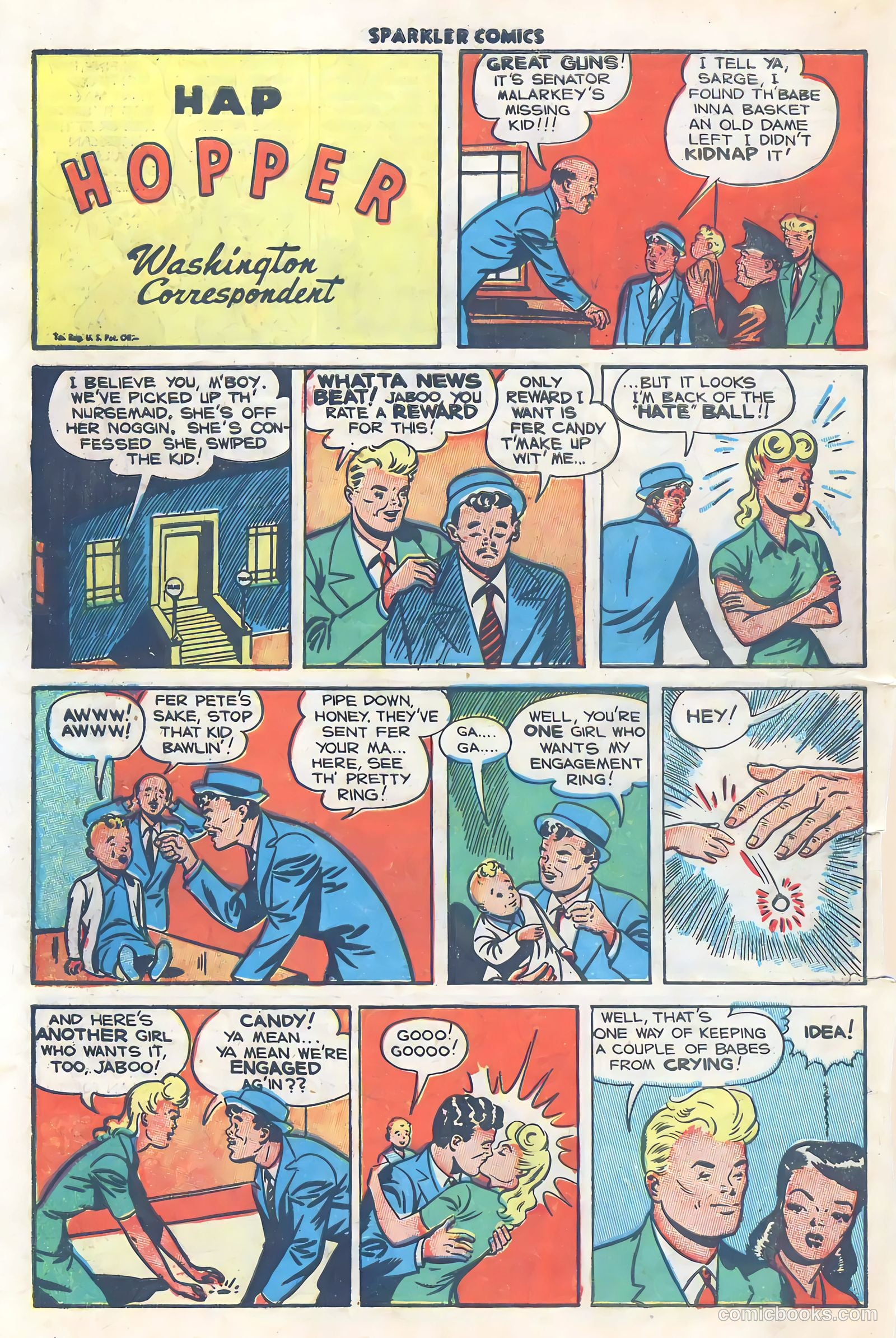 Sparkler Comics #71 (1948) — page 23 of 31