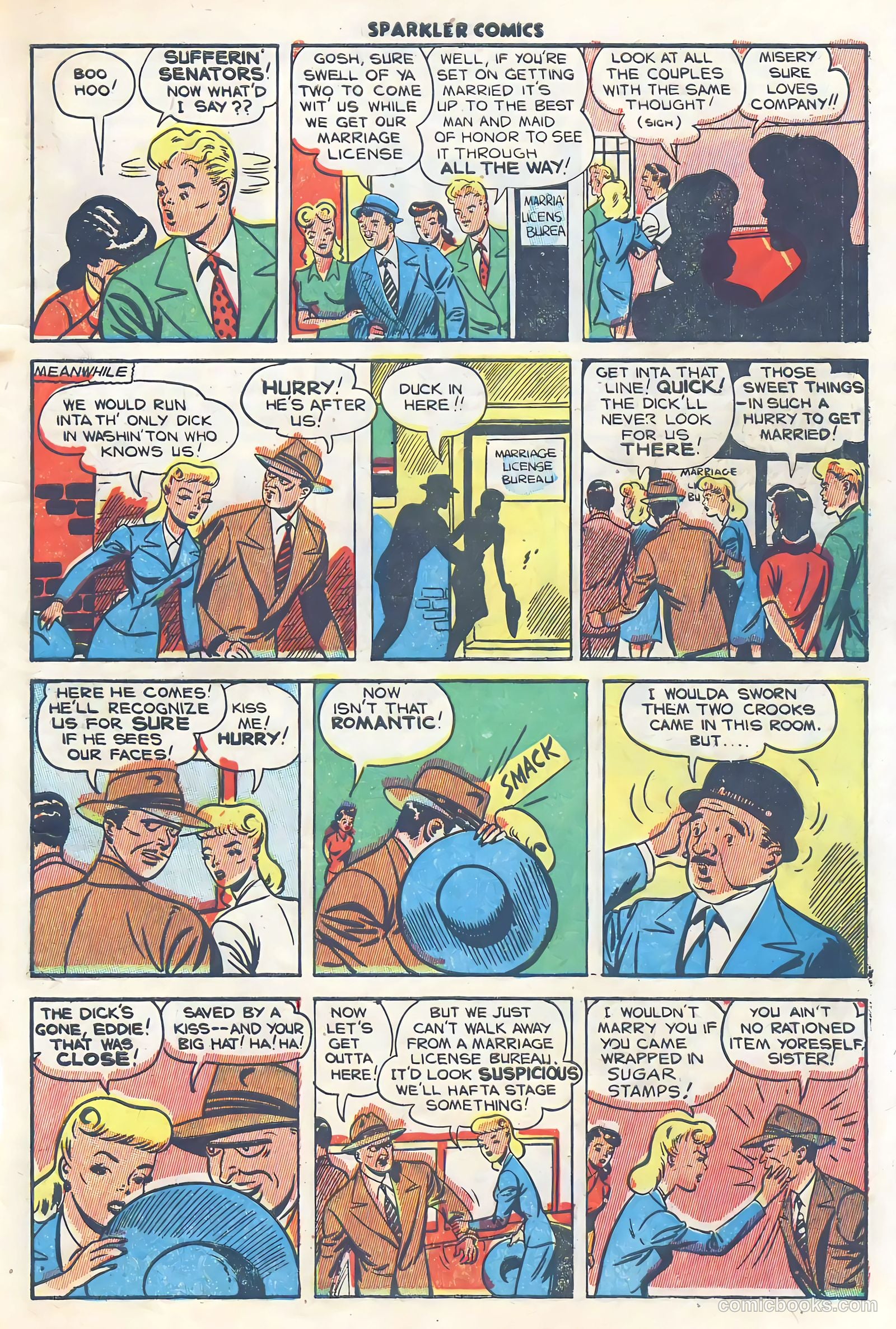 Sparkler Comics #71 (1948) — page 24 of 31
