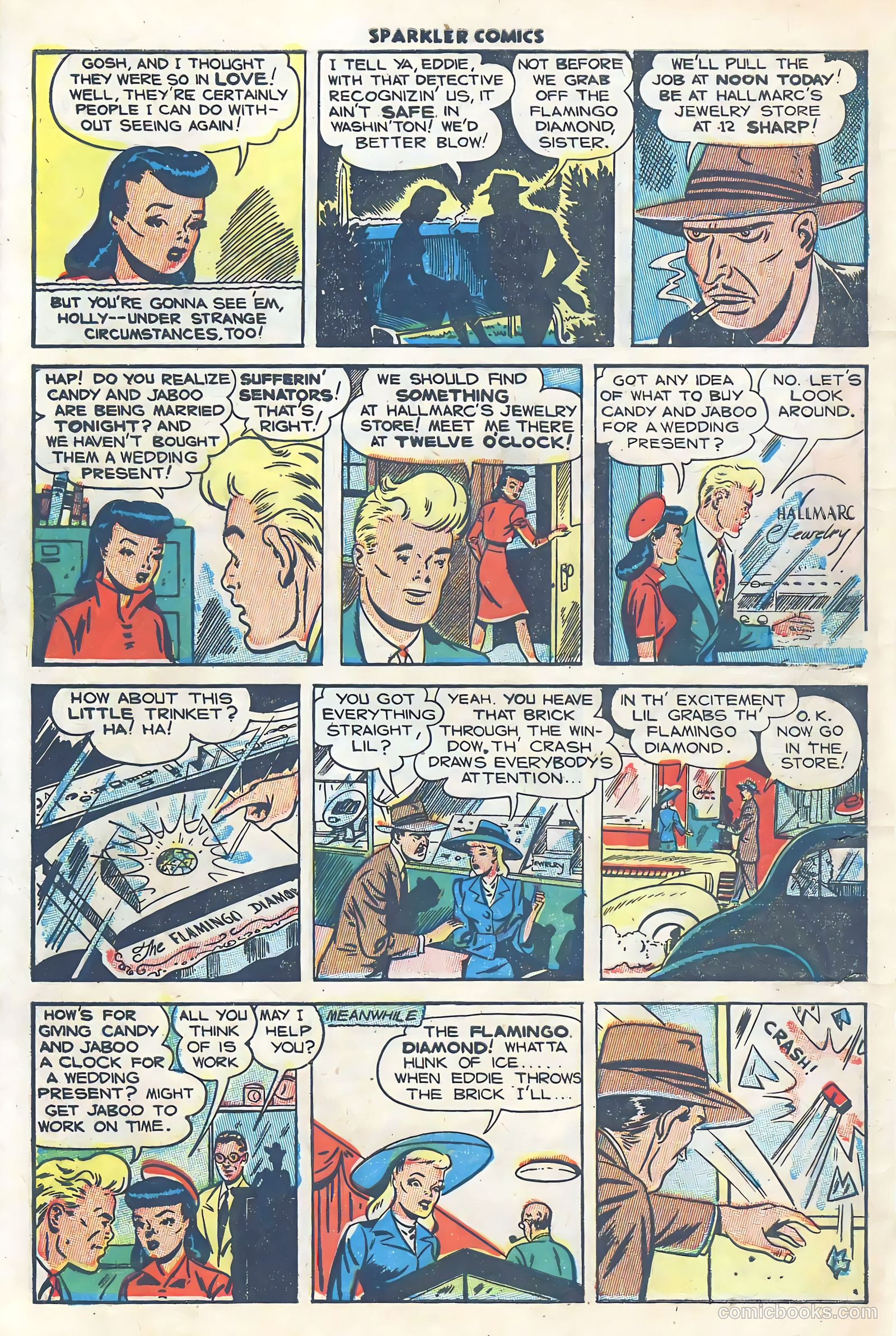 Sparkler Comics #71 (1948) — page 25 of 31