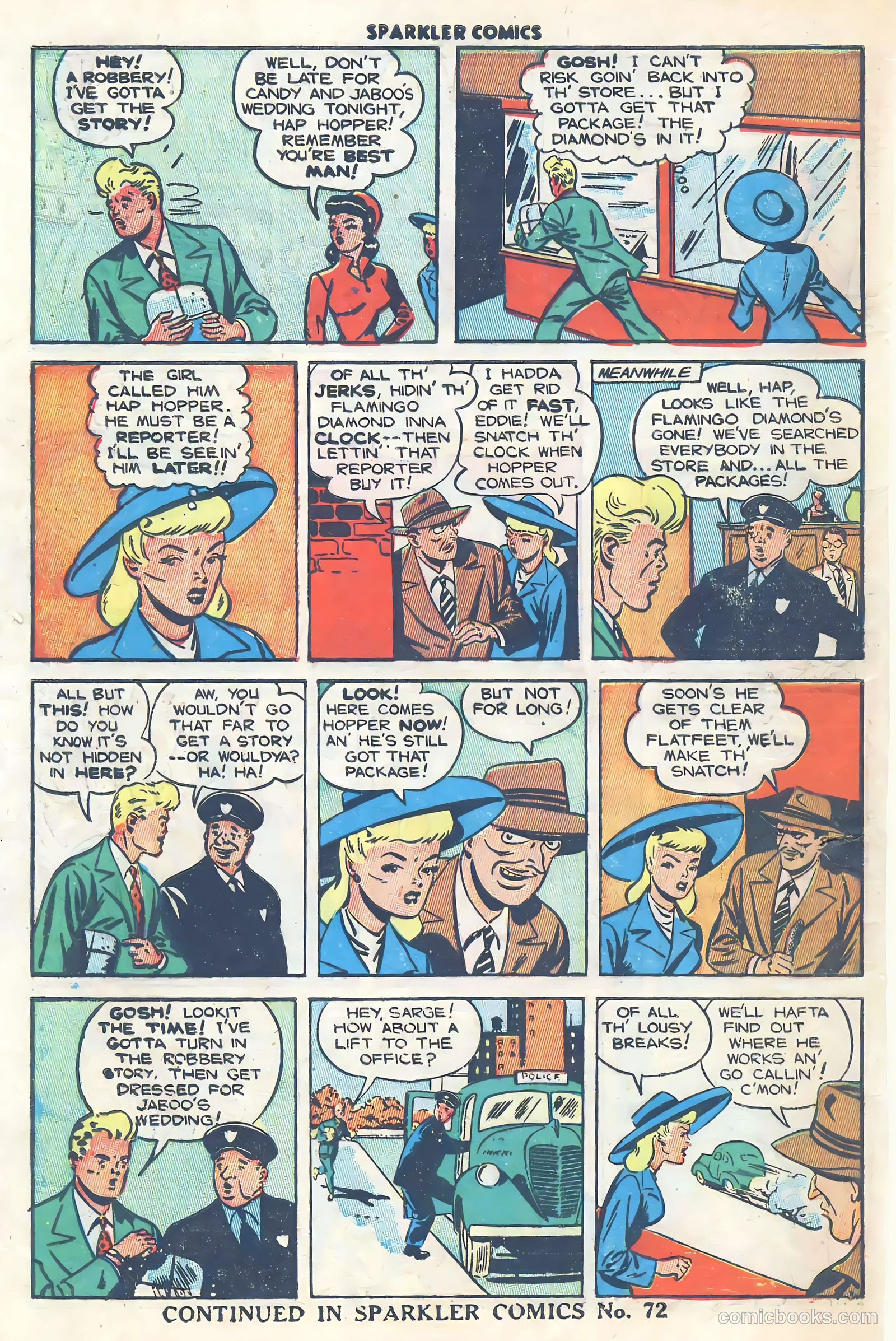 Sparkler Comics #71 (1948) — page 27 of 31