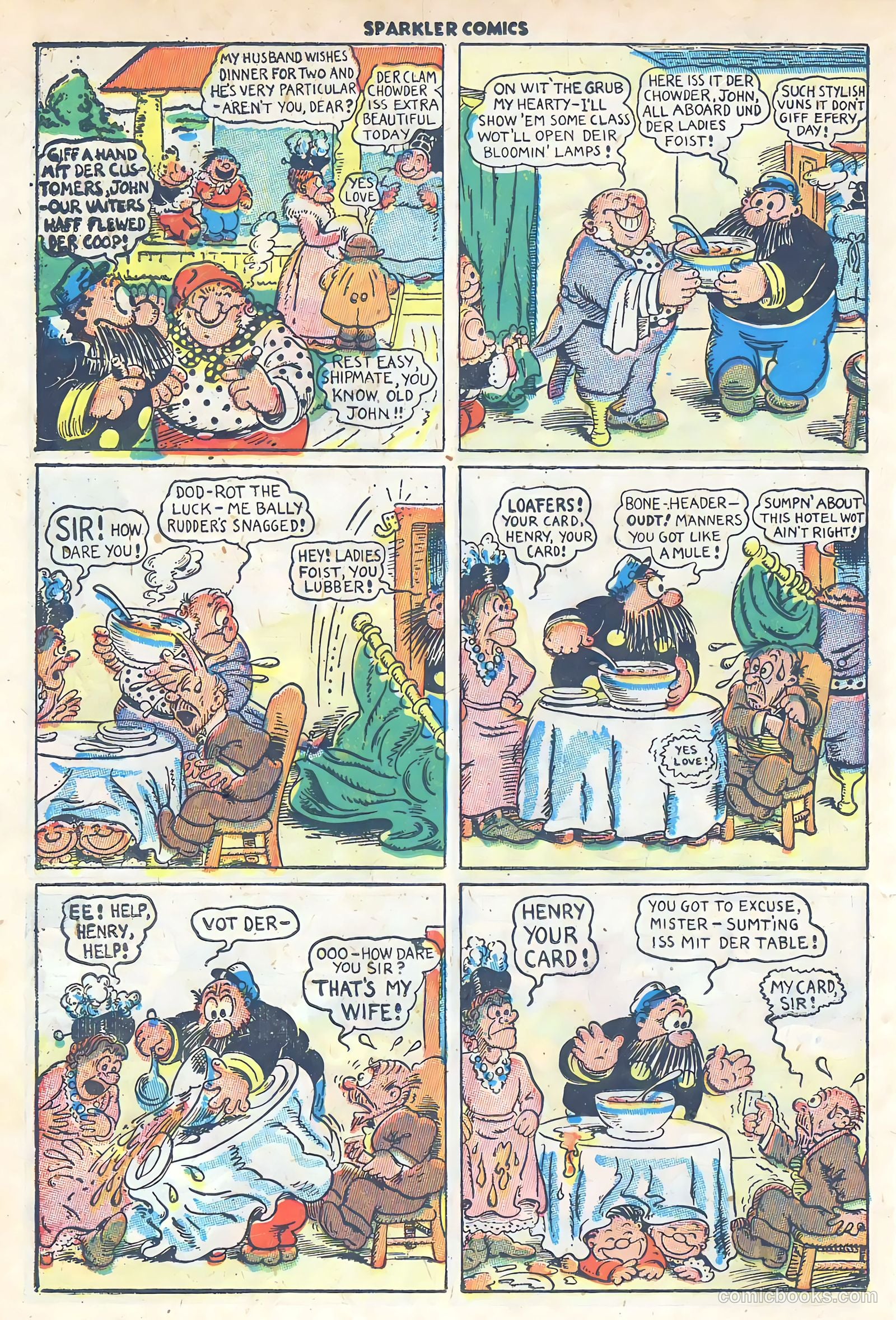 Sparkler Comics #72 (1948) — page 9 of 31