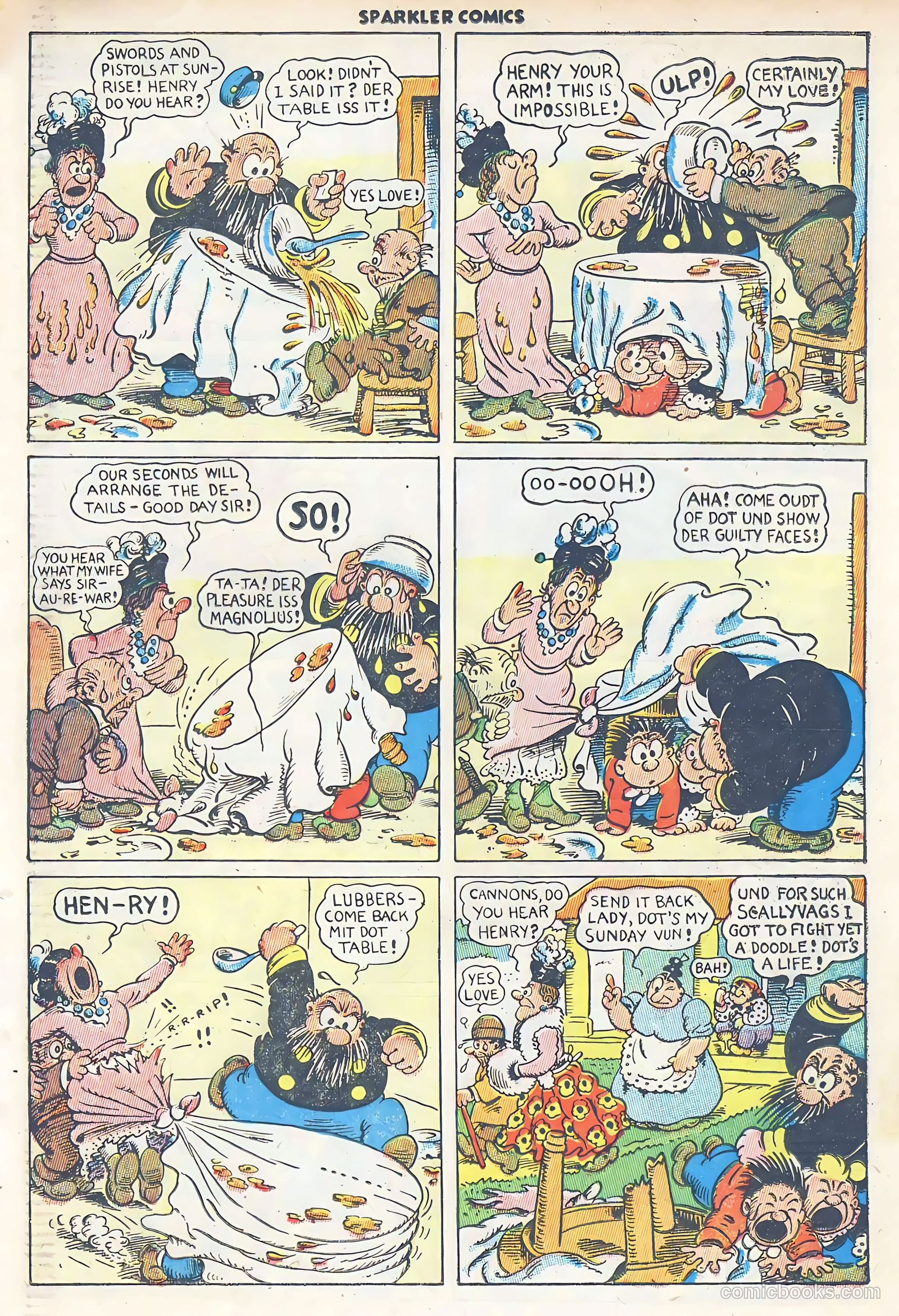 Sparkler Comics #72 (1948) — page 10 of 31